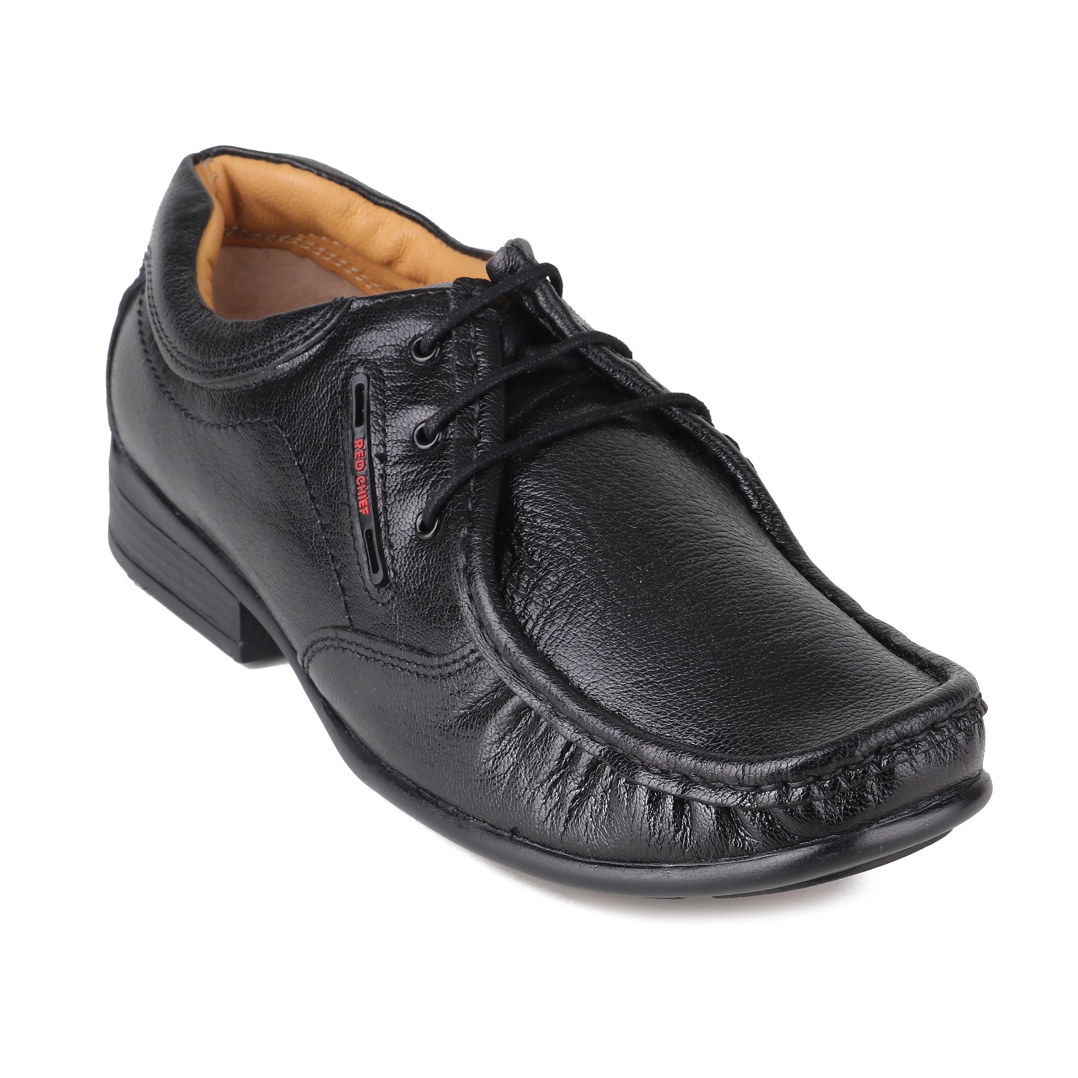 Red Chief Black Formal Shoes for Men RC10052 001 - Image 8