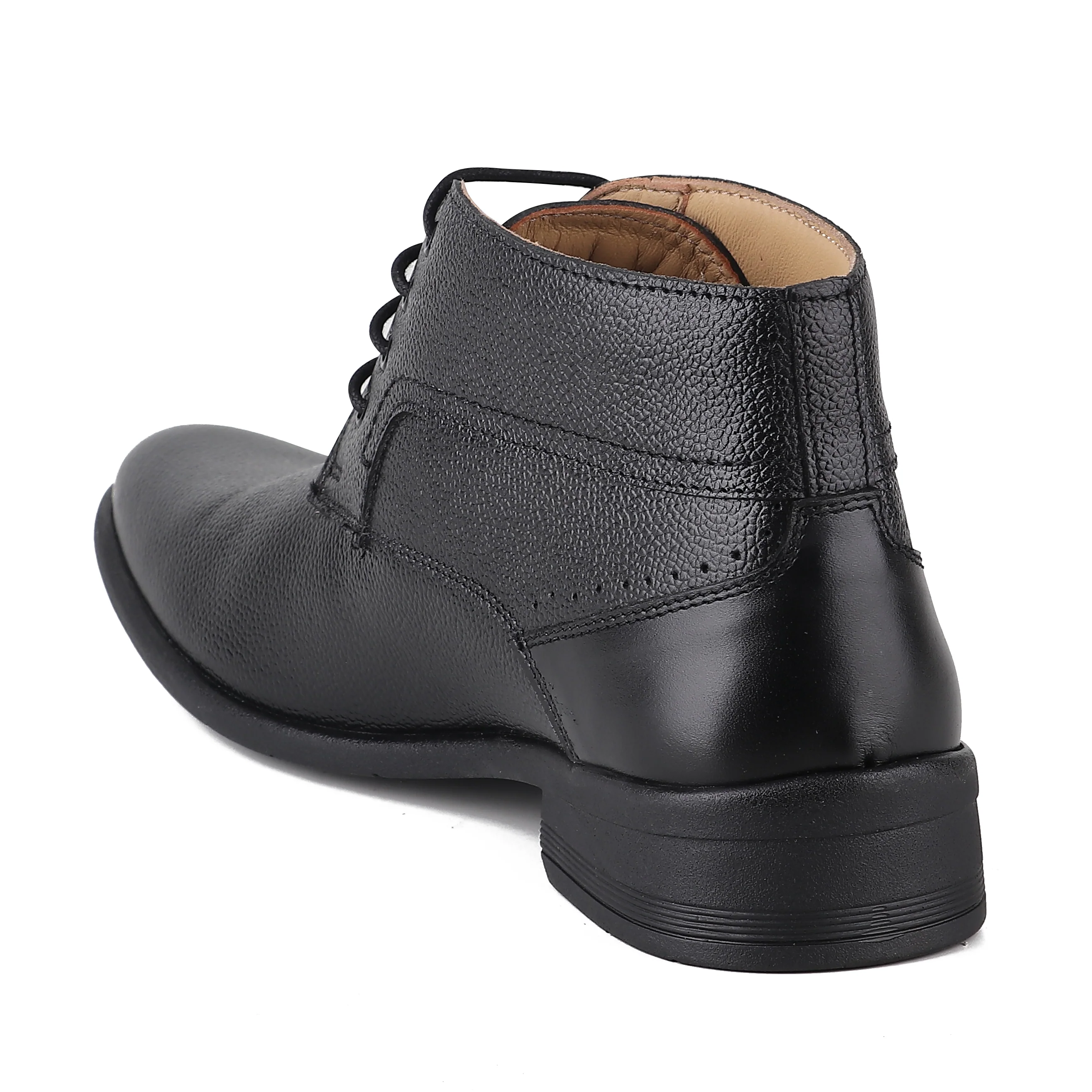 Red Chief Black Formal Boot Shoes for Men RC2381FS 001 - Image 6