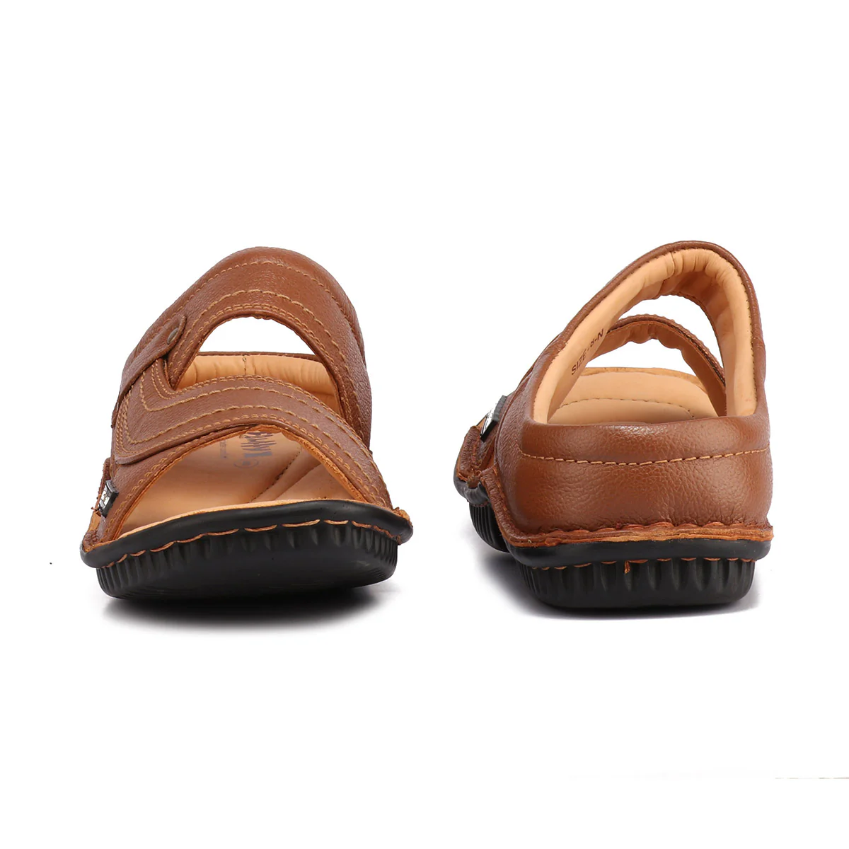 Red Chief Tan Slipper for Men RC248N 006 - Image 9