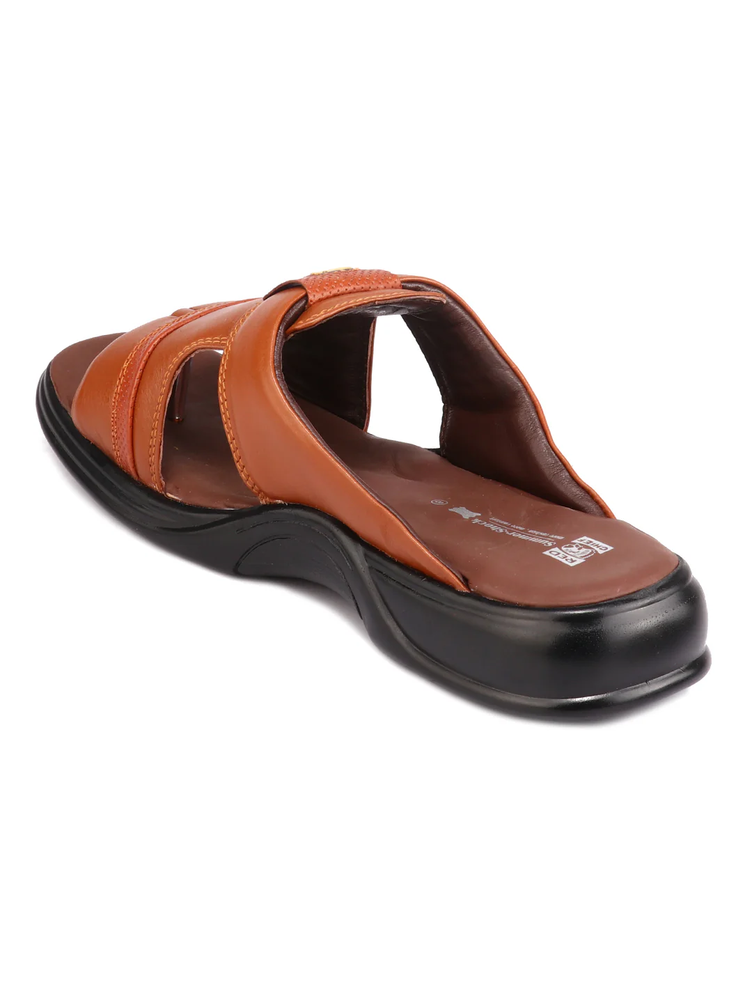 Red Chief Brown Slipper for Men RC331 003 - Image 5