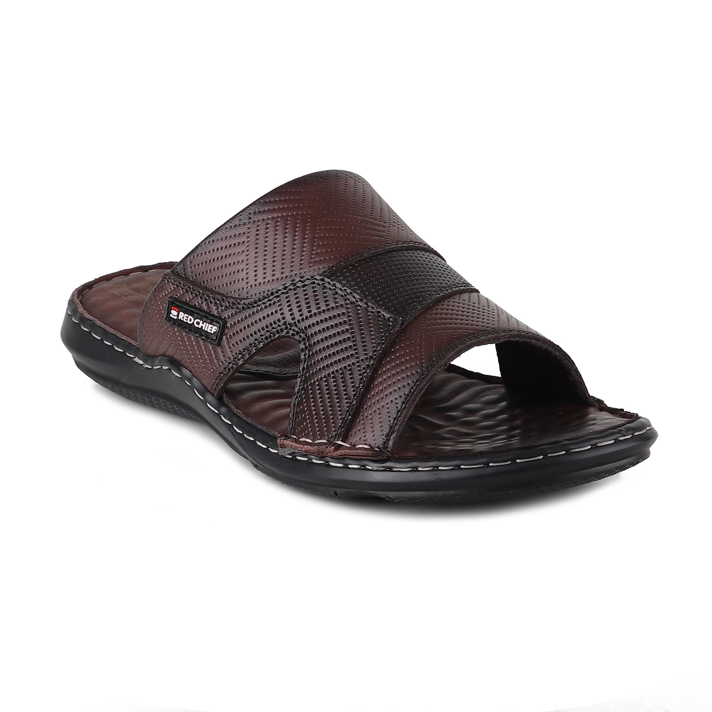 Red Chief Brown Slipper for Men RC3774 003 - Image 6