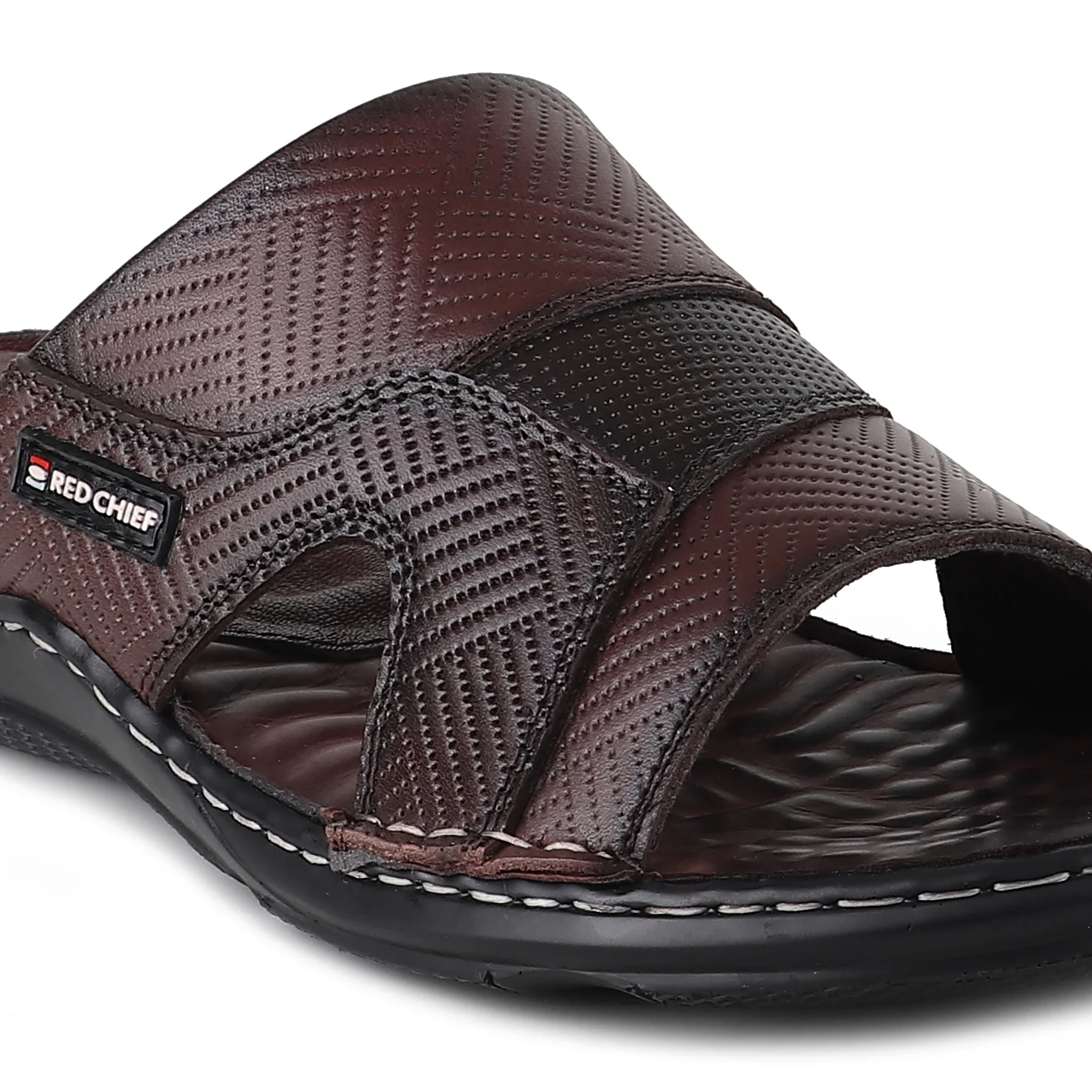 Red Chief Brown Slipper for Men RC3774 003 - Image 7