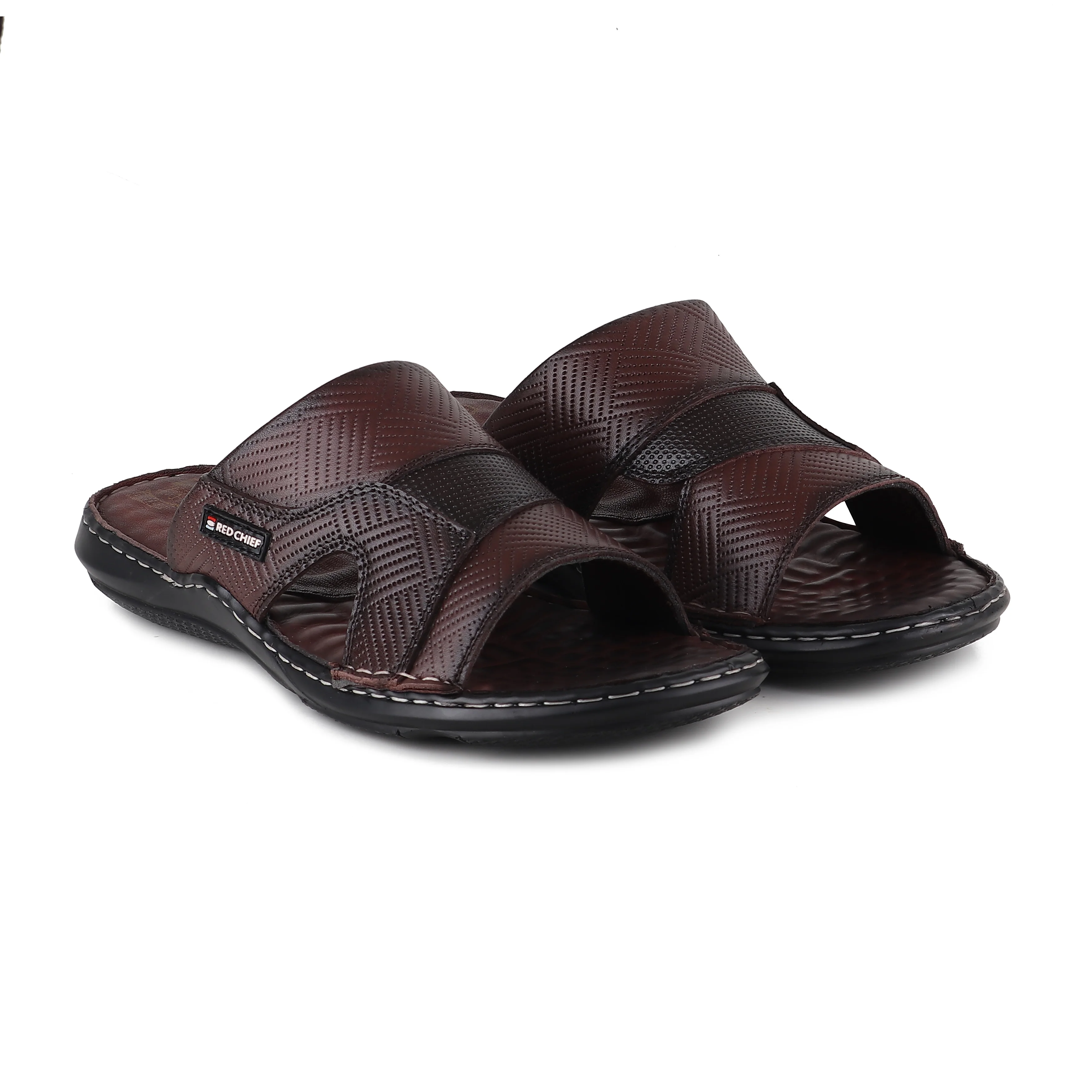 Red Chief Brown Slipper for Men RC3774 003 - Image 8