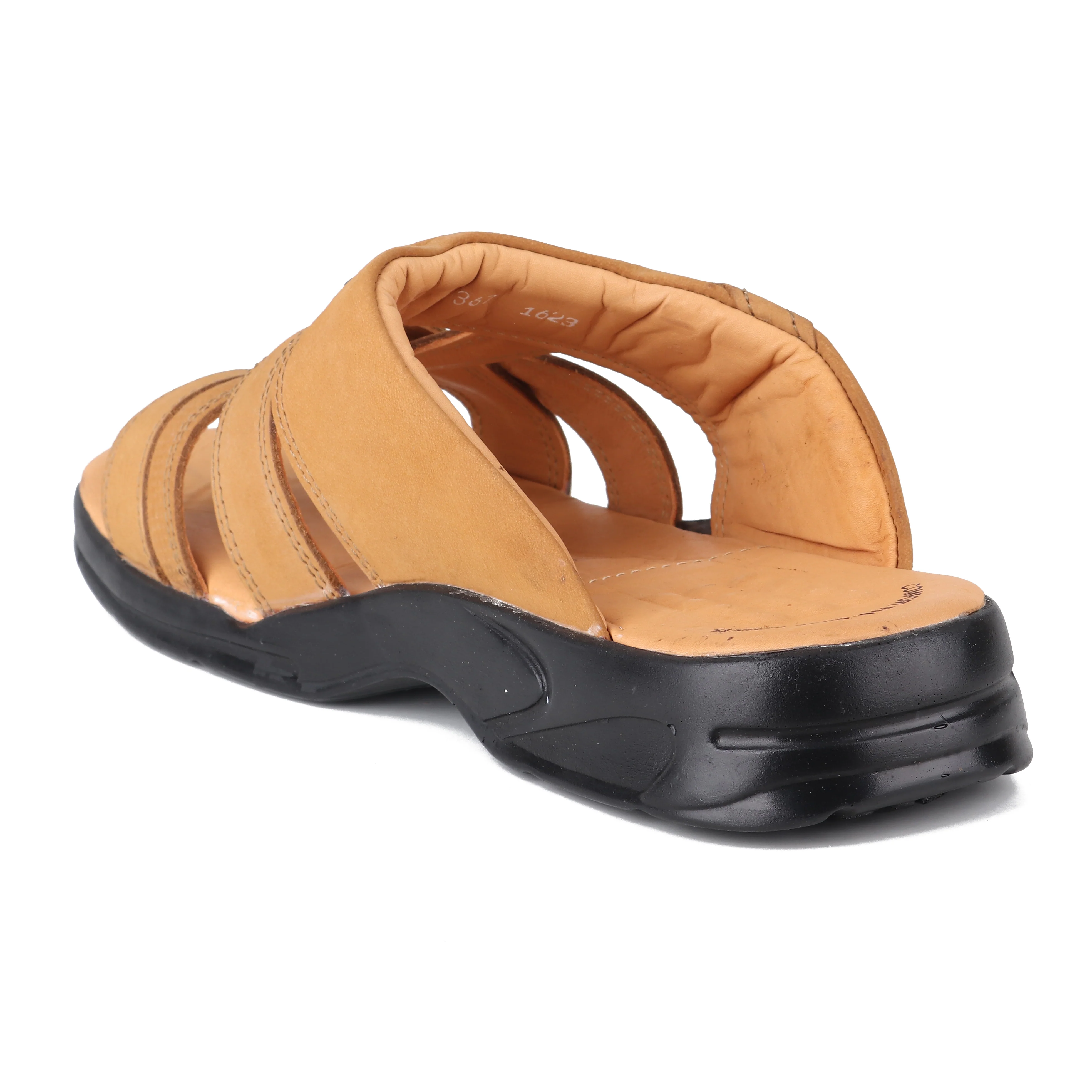 Red Chief Rust Slipper for Men RC593 022 - Image 5