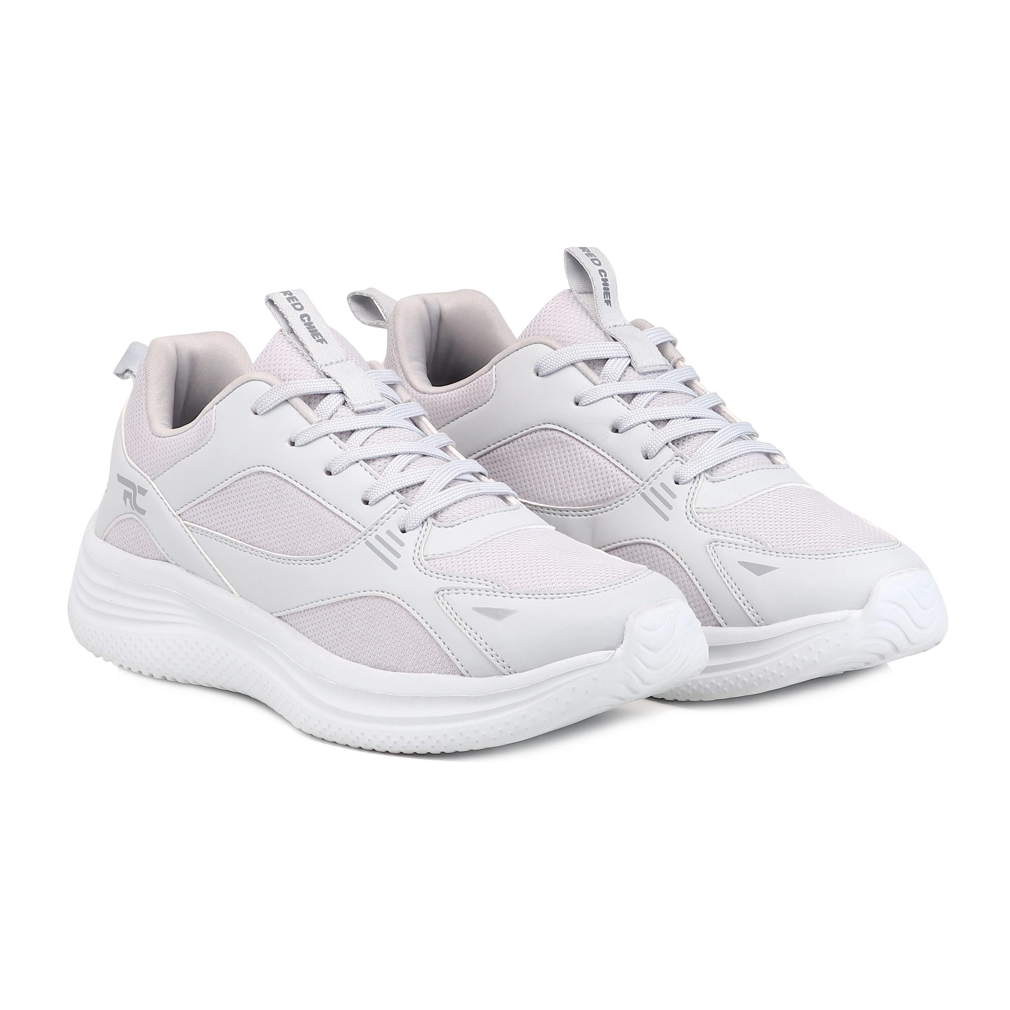 Red Chief Sports Light Gray Walking Shoes for Men W7011 012 - Image 3