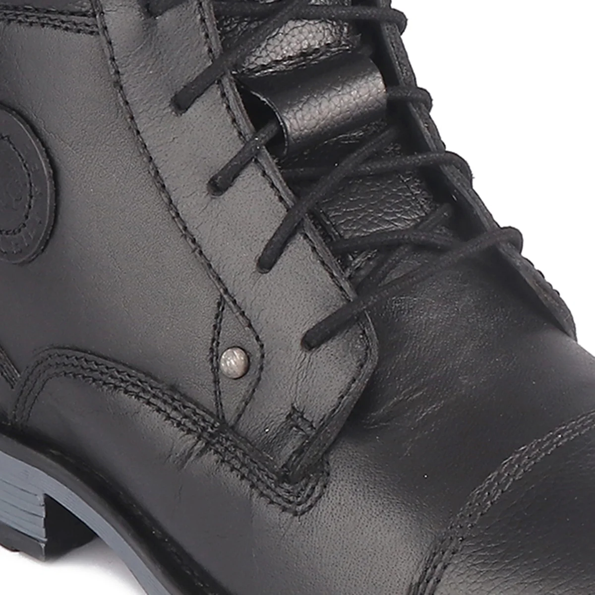 Red Chief Genuine Leather High Ankle Lace Up Black Casual Boot For Men |RC3771 001 - Image 7