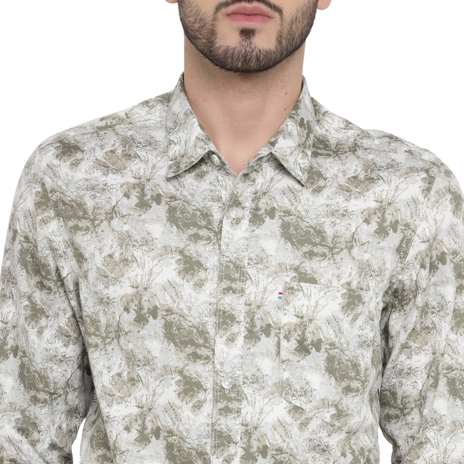 Red Chief White Casual Shirt for Men 8110656 057 - Image 6