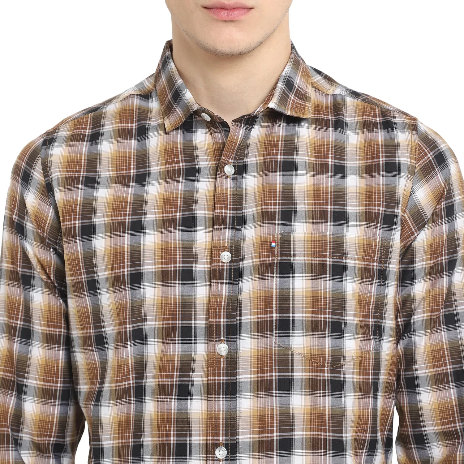 Red Chief Black/Brown Casual Shirt for Men O-8110076 117 - Image 7
