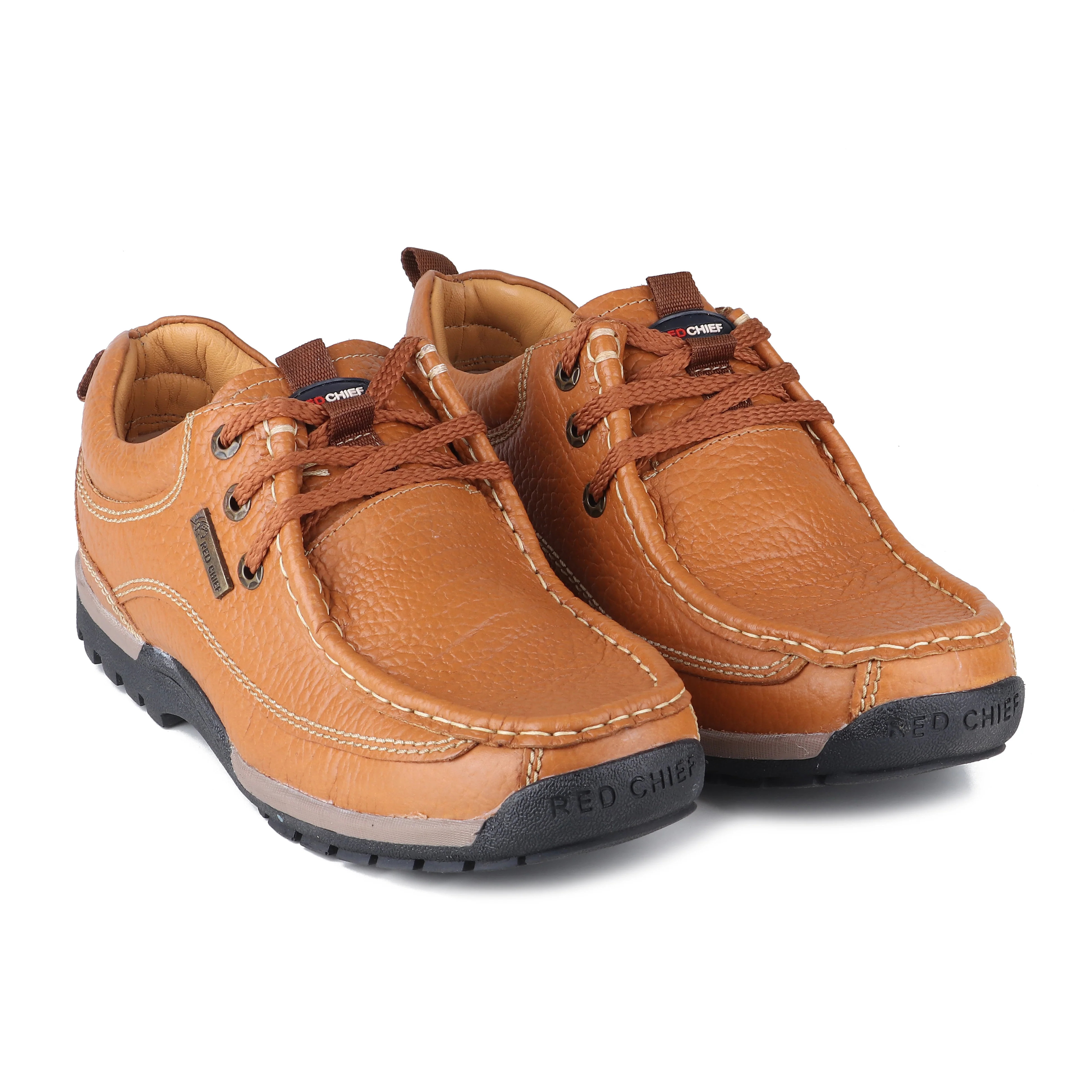 Red Chief Genuine Leather Low Ankle Lace Up Casual Shoes For Men |RC2104 107 - Image 4