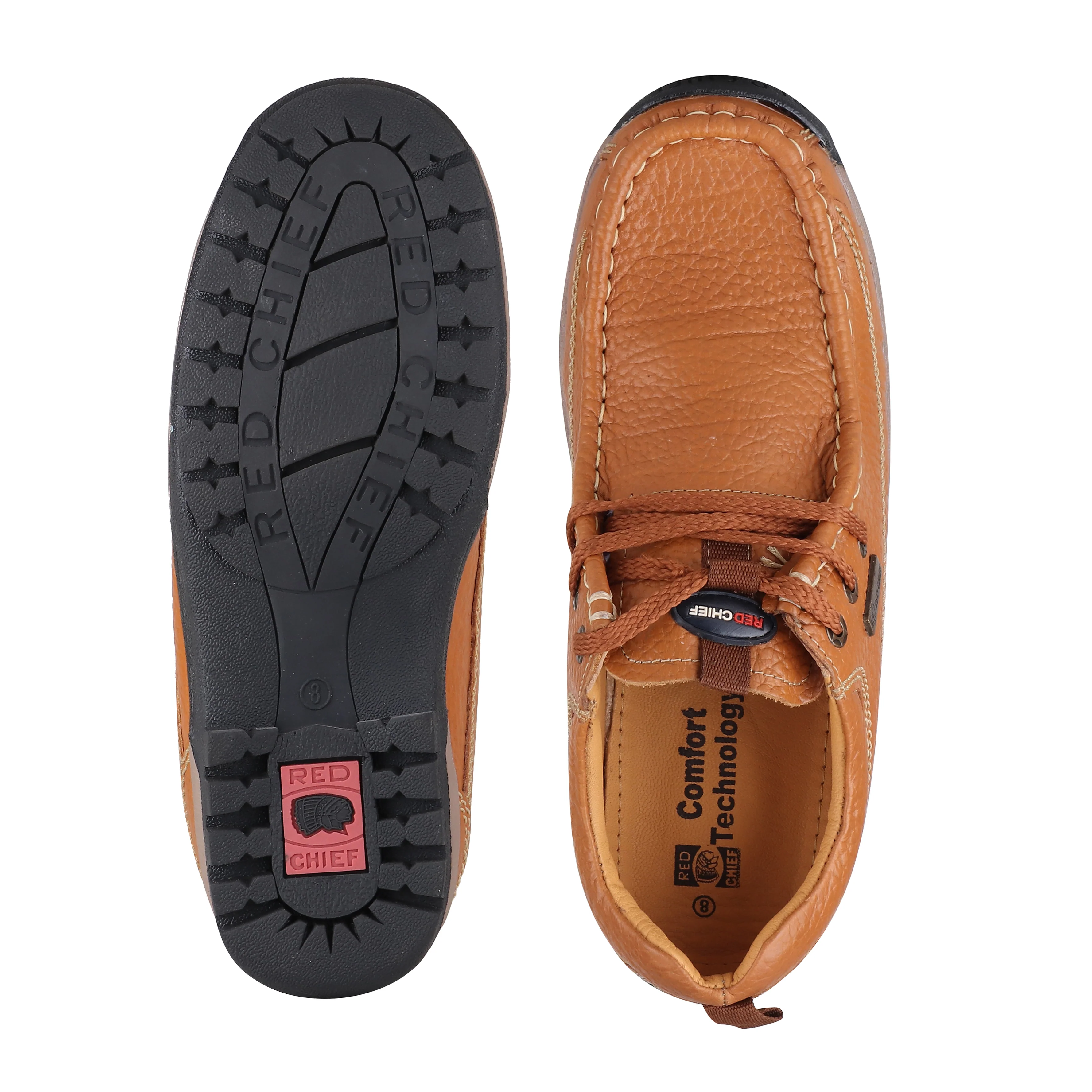 Red Chief Genuine Leather Low Ankle Lace Up Casual Shoes For Men |RC2104 107 - Image 9