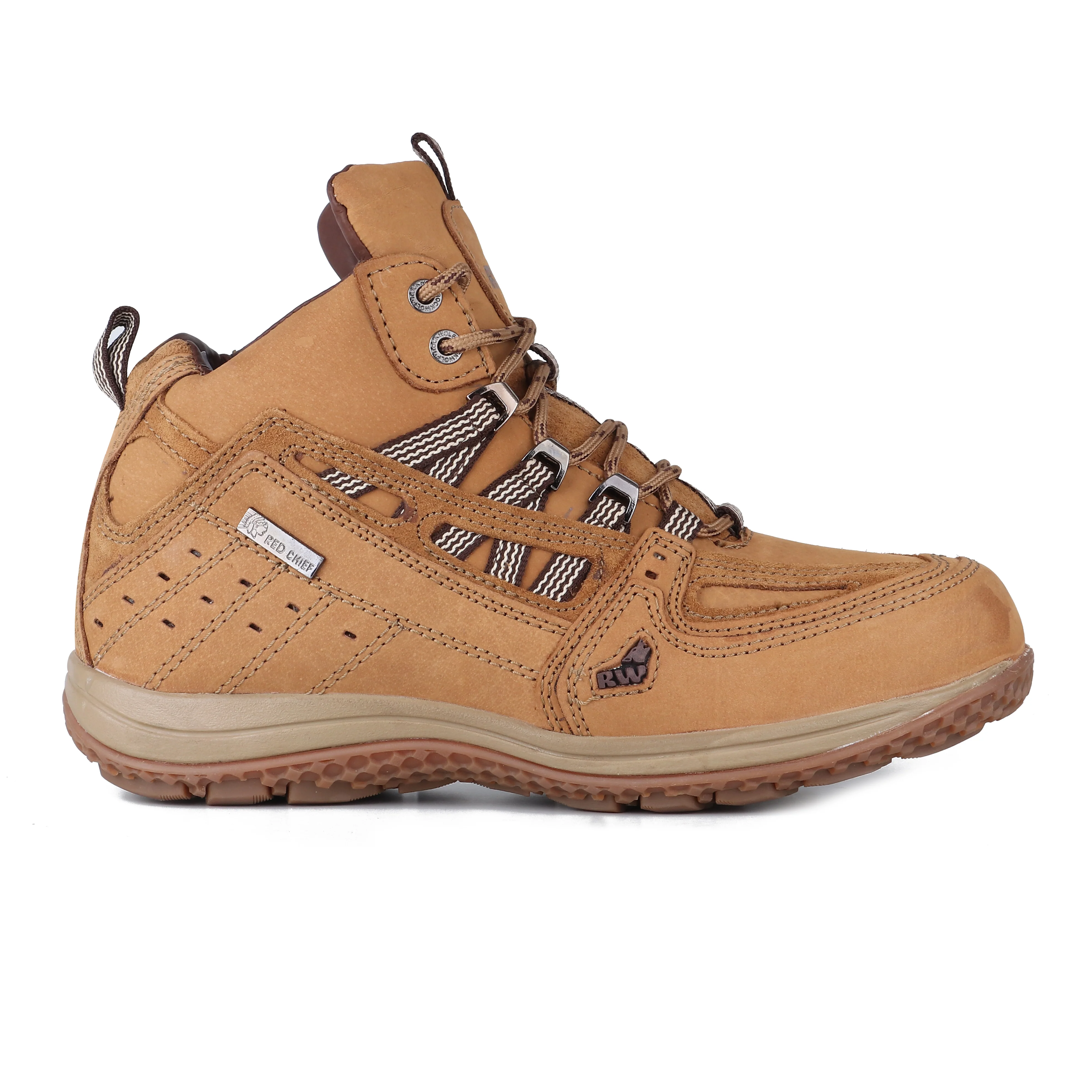 Red Chief Genuine Leather High Ankle Lace Up Casual Boot Shoes For Men |RC4444 737 - Image 5