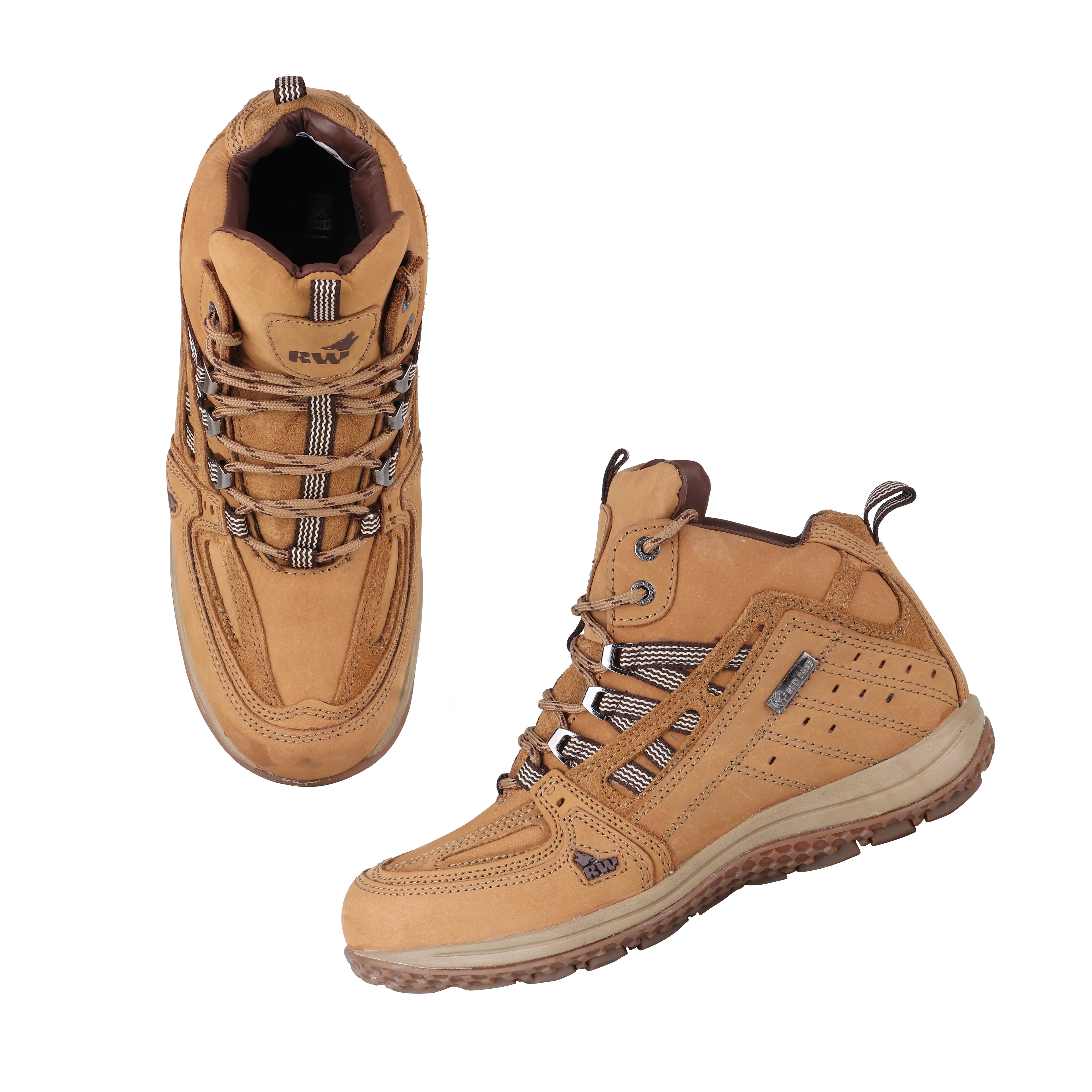 Red Chief Genuine Leather High Ankle Lace Up Casual Boot Shoes For Men |RC4444 737 - Image 8