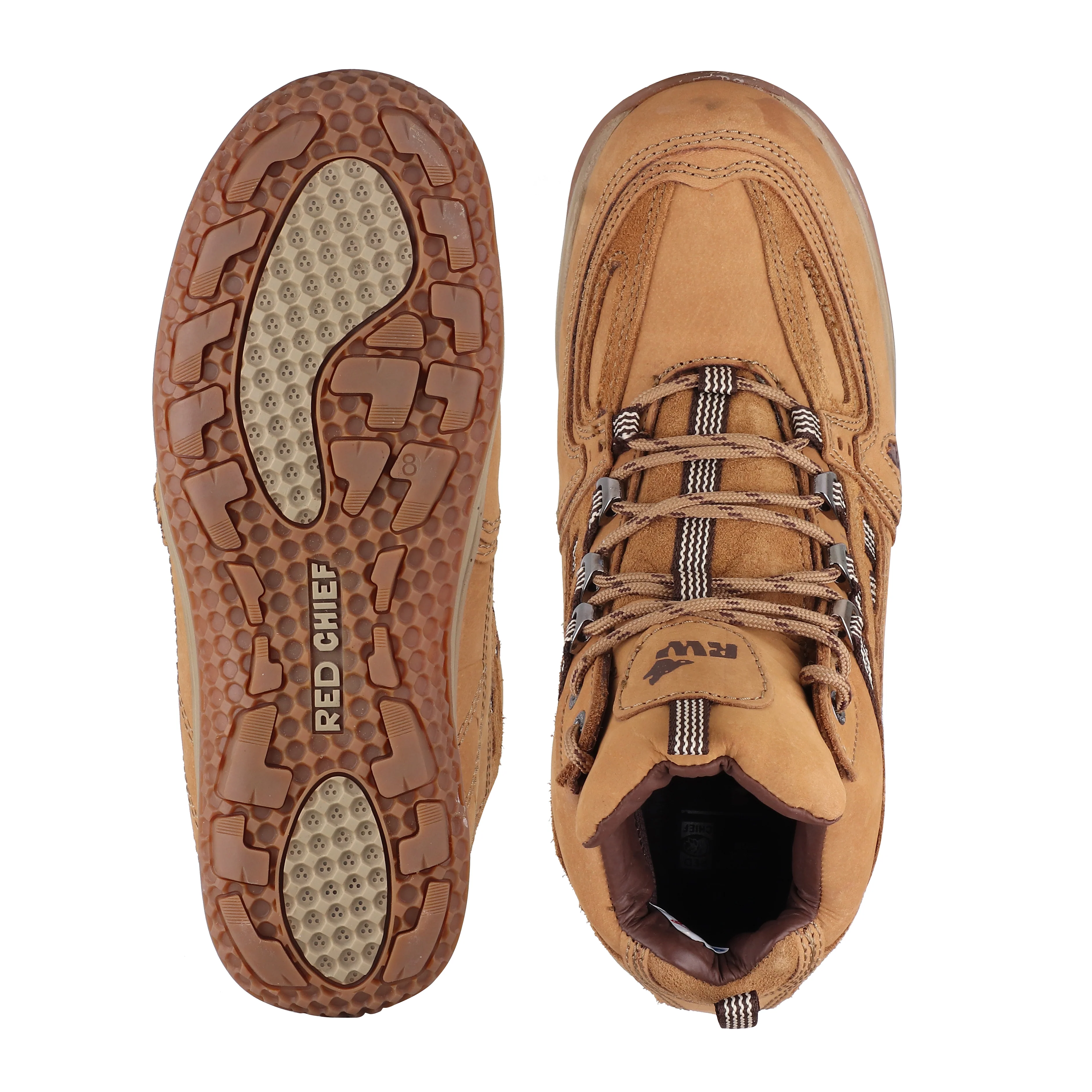 Red Chief Genuine Leather High Ankle Lace Up Casual Boot Shoes For Men |RC4444 737 - Image 9