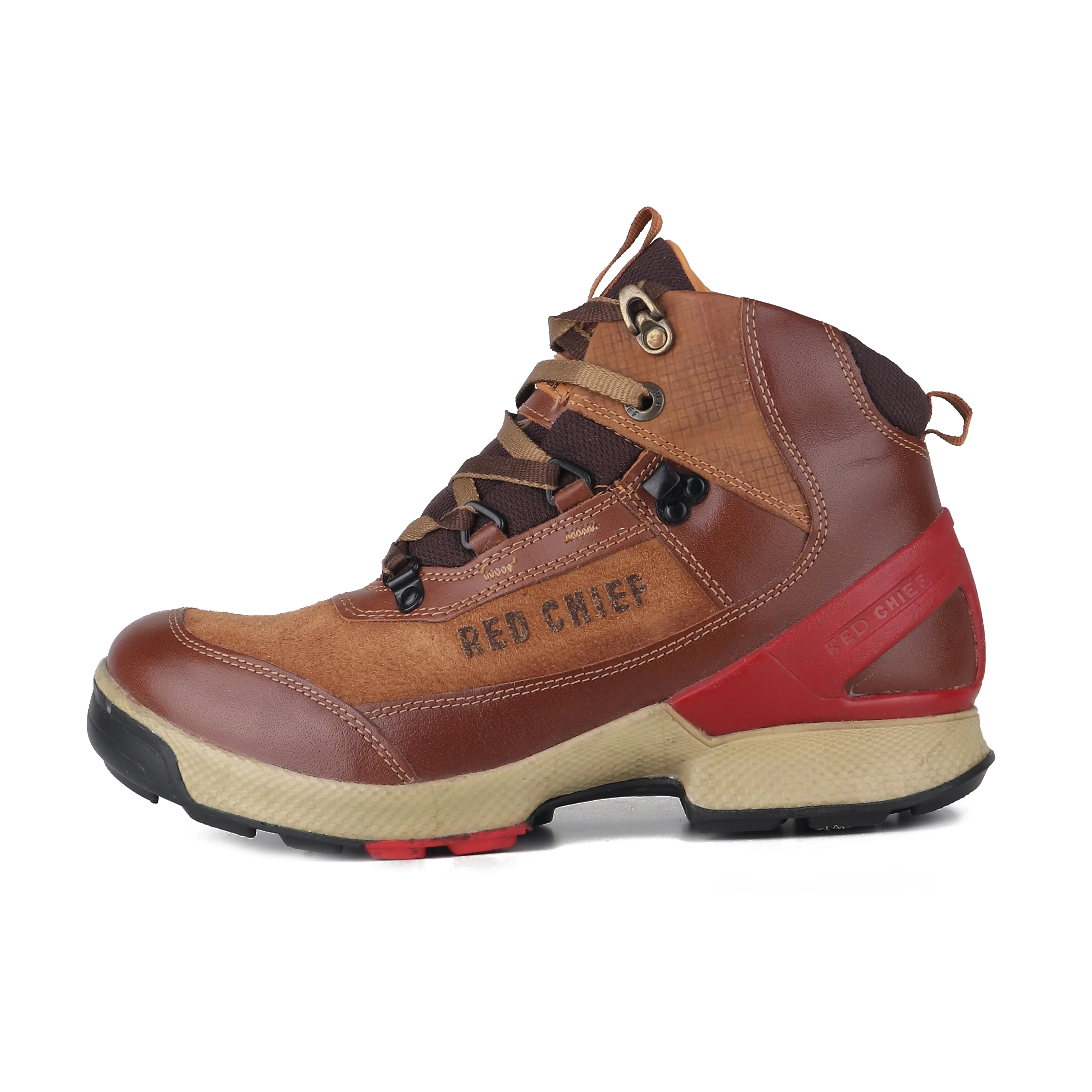 Red Chief Genuine Leather High Ankle Lace Up Casual Boot Shoes For Men |RC3051 287 - Image 10