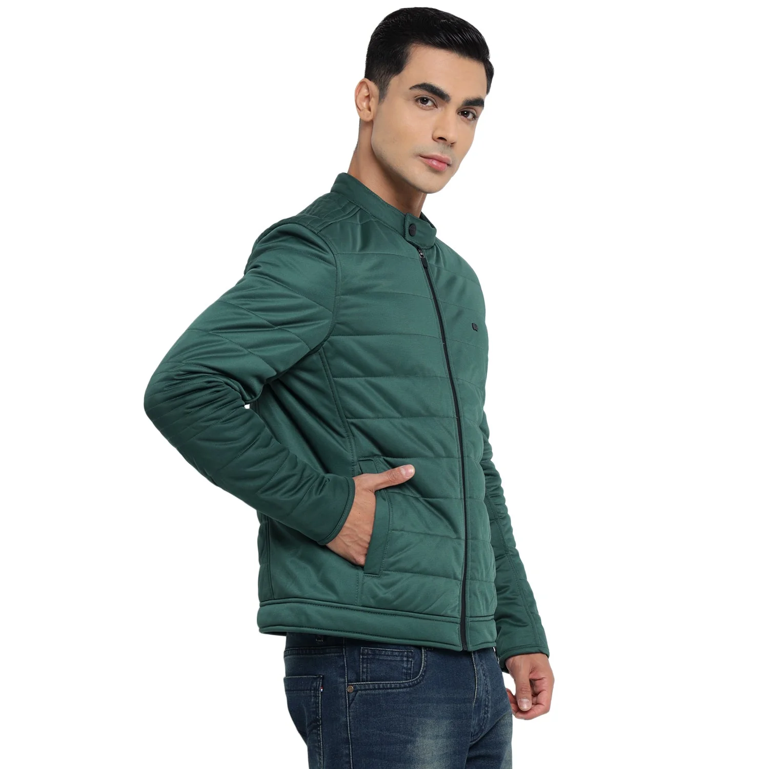 Red Chief Green Jacket for Men 8310150 140 - Image 2