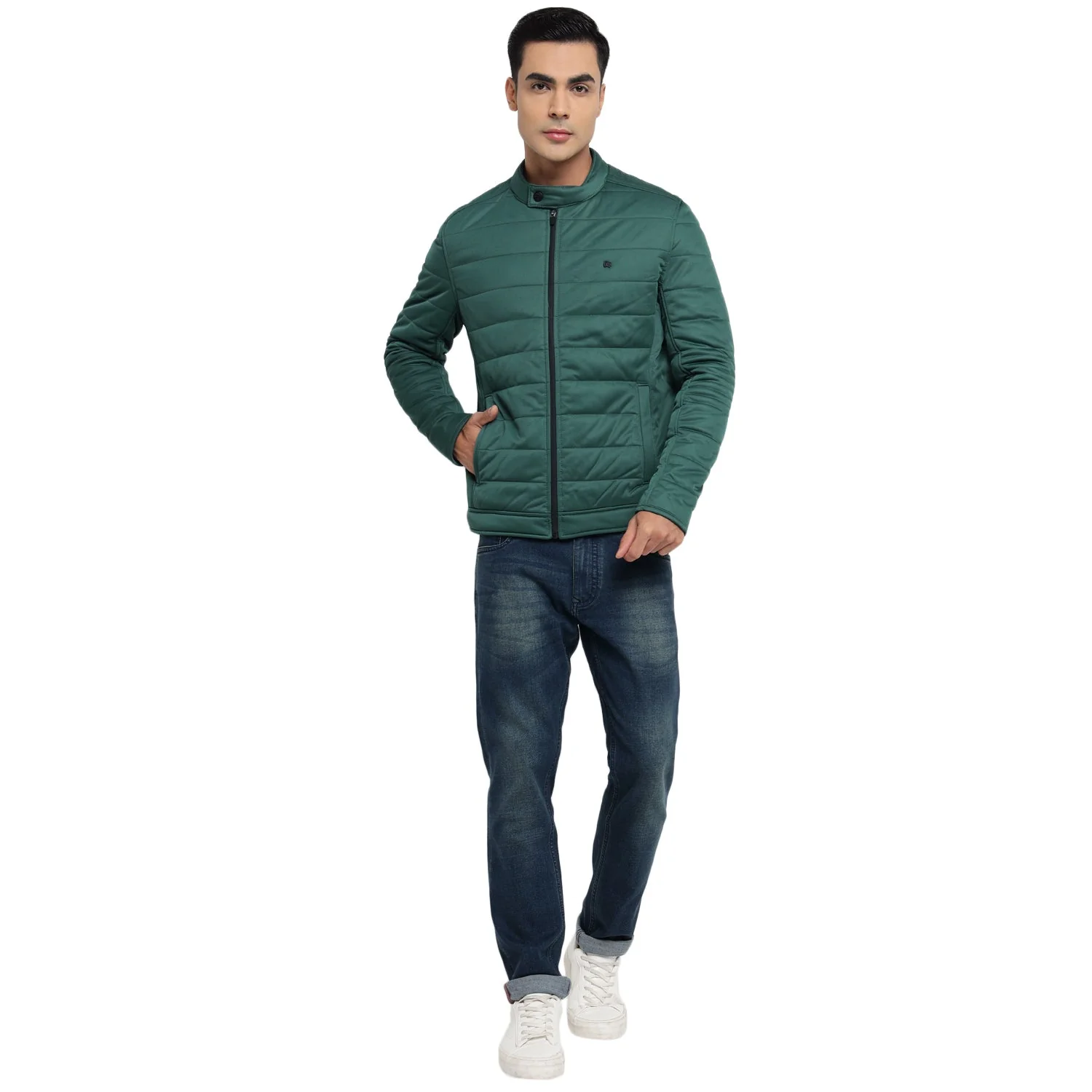 Red Chief Green Jacket for Men 8310150 140 - Image 8
