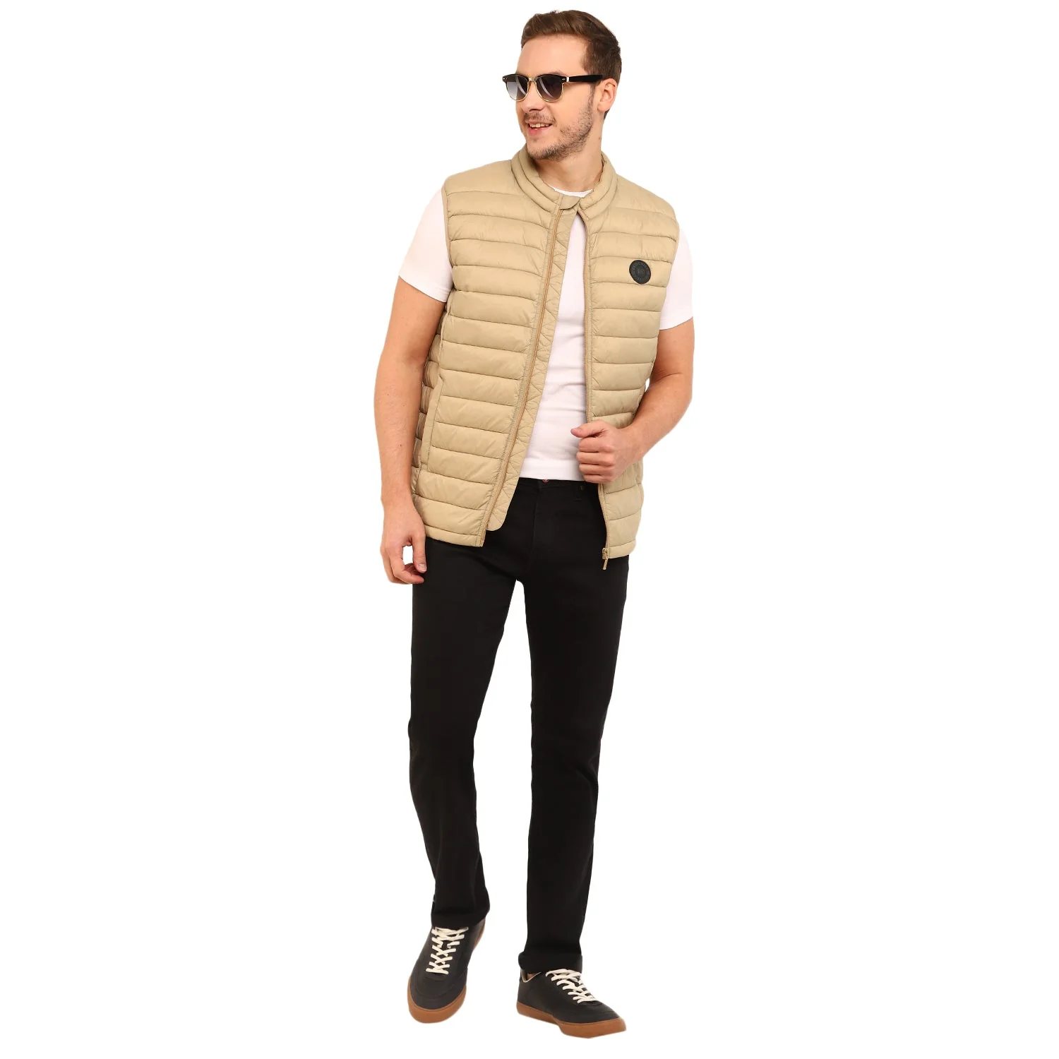 Red Chief Beige Jacket for Men 8310189 026 - Image 2