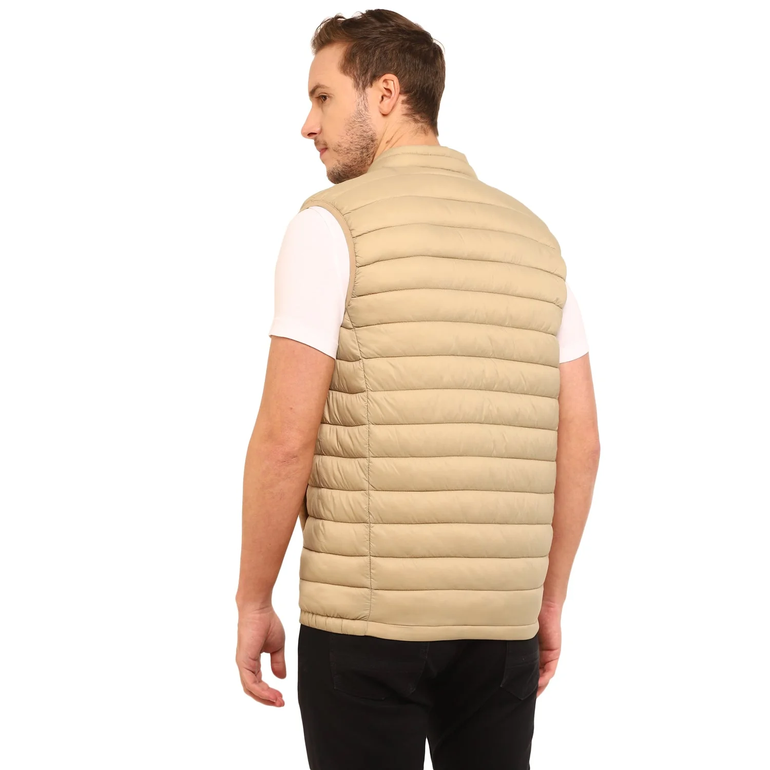 Red Chief Beige Jacket for Men 8310189 026 - Image 4