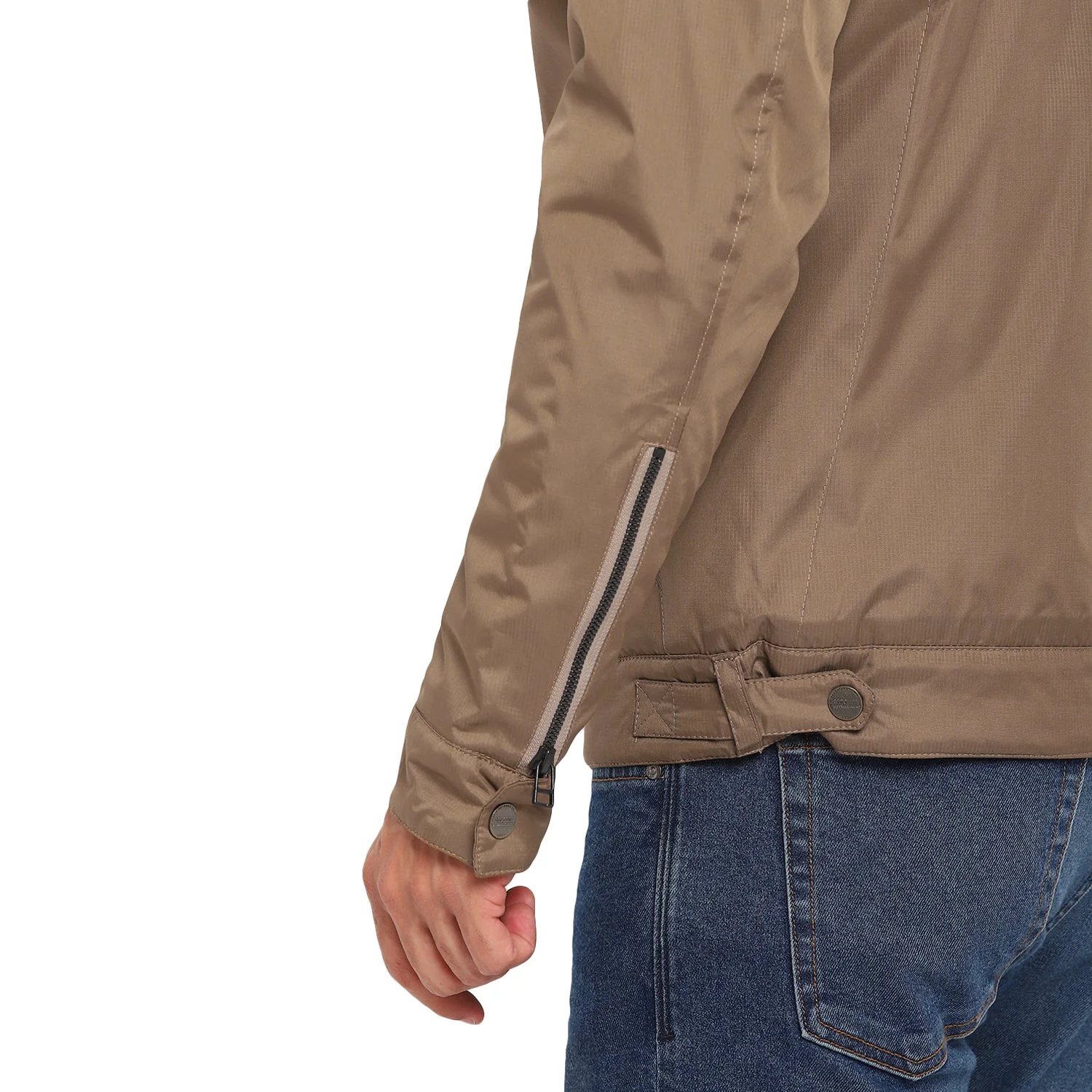 Red Chief Khaki Solid Jacket for Men O8310050 119 - Image 9