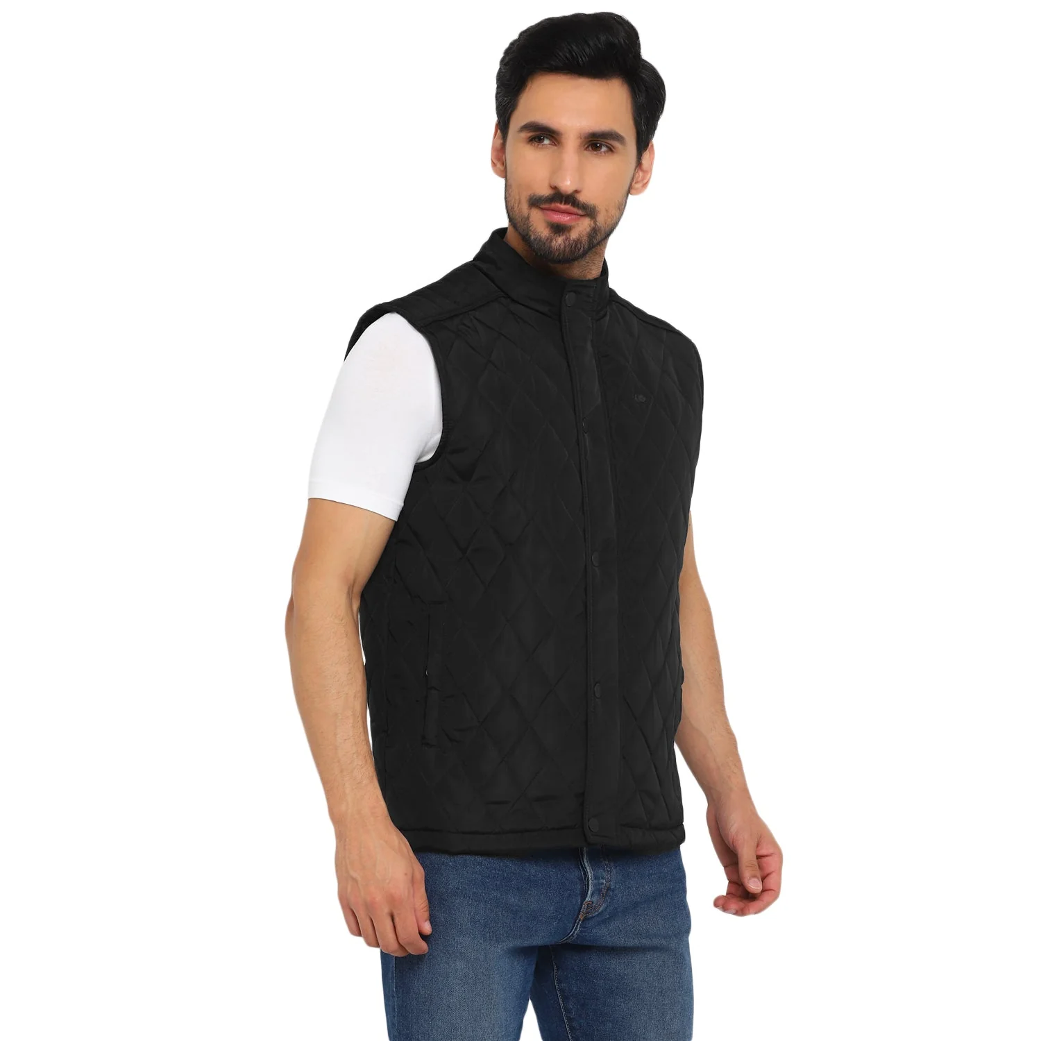 Red Chief Black Solid Jacket for Men O8310055 001 - Image 6