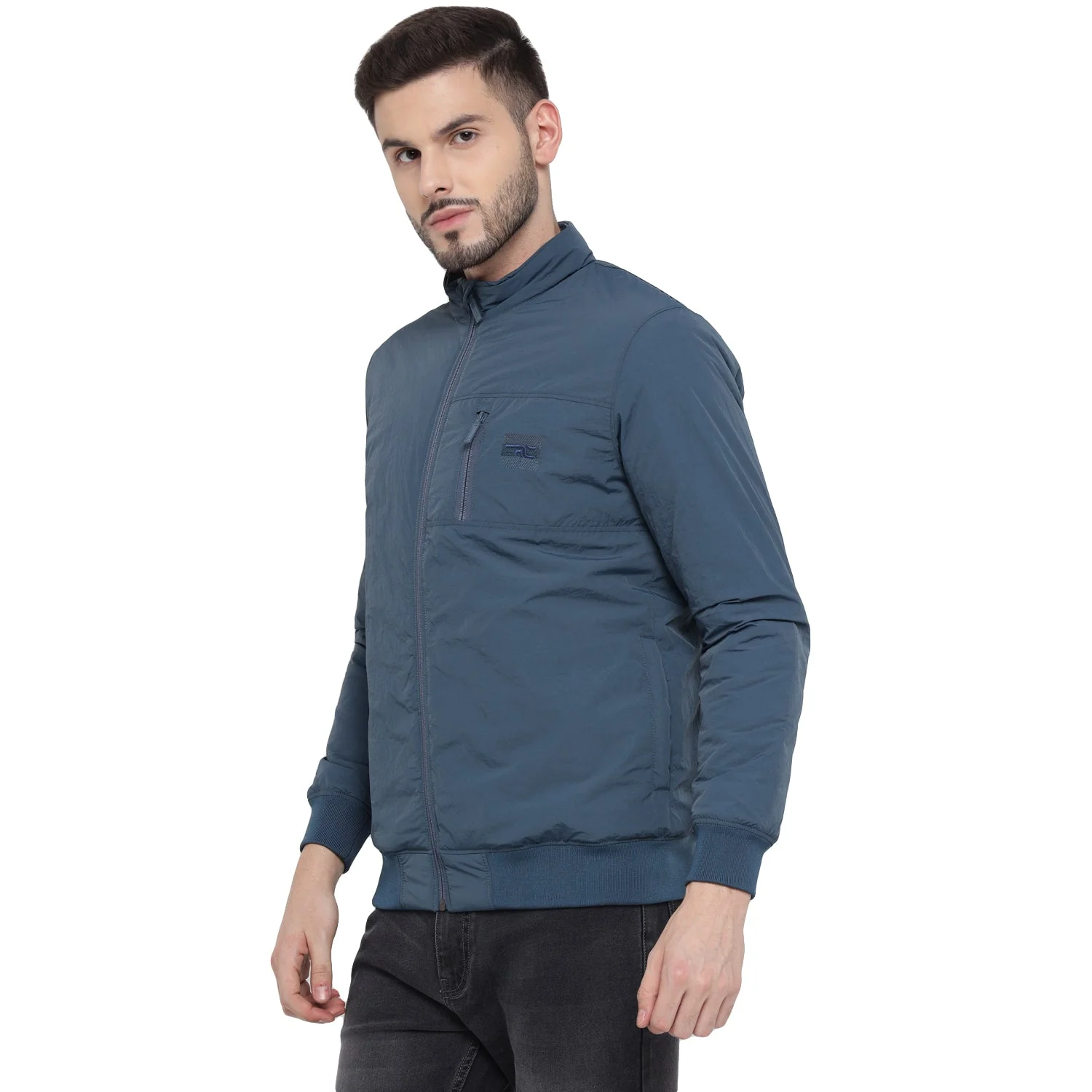 Red Chief Blue Jacket for Men O8310057 002 - Image 10