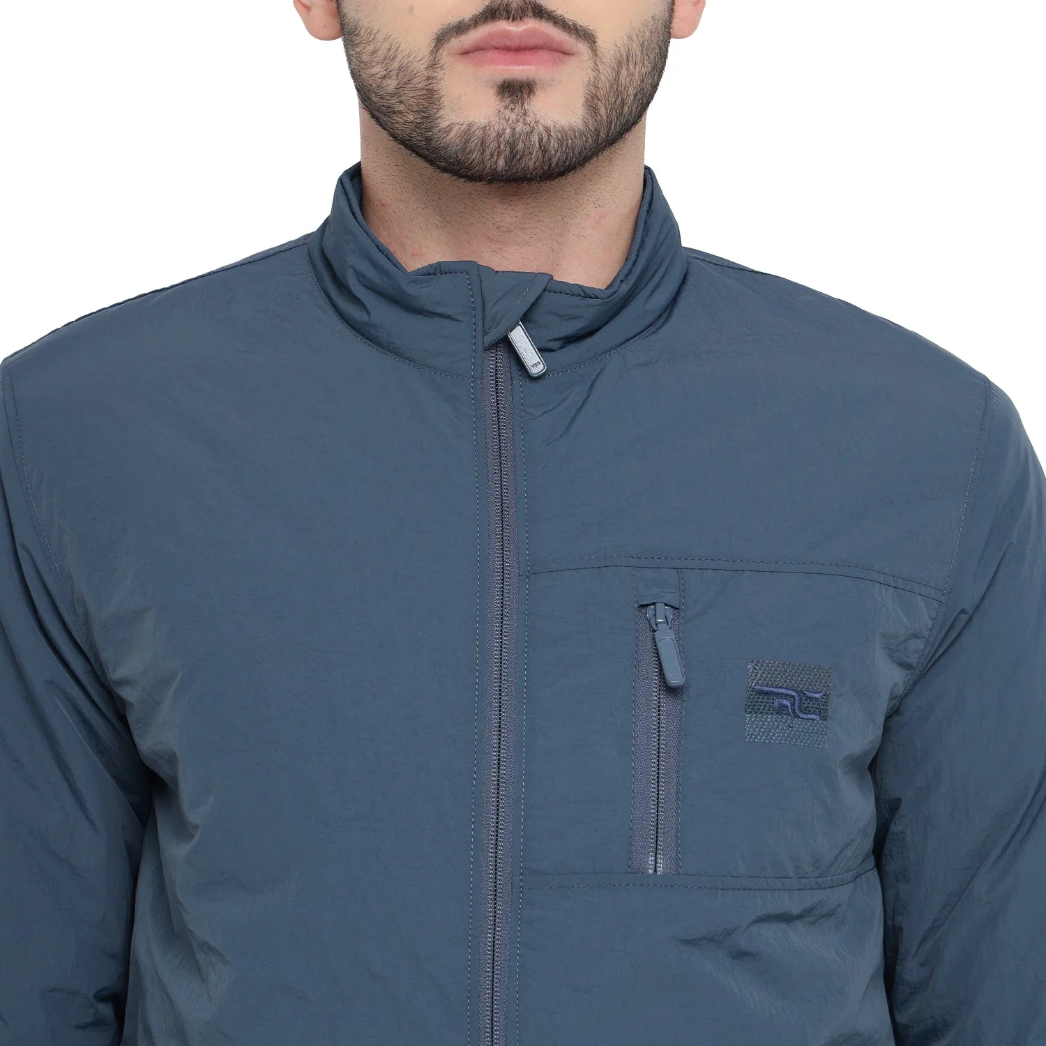 Red Chief Blue Jacket for Men O8310057 002 - Image 4