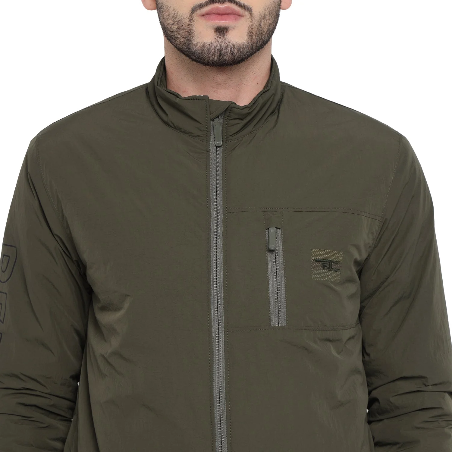 Red Chief Olive Jacket for Men O8310057 124 - Image 4