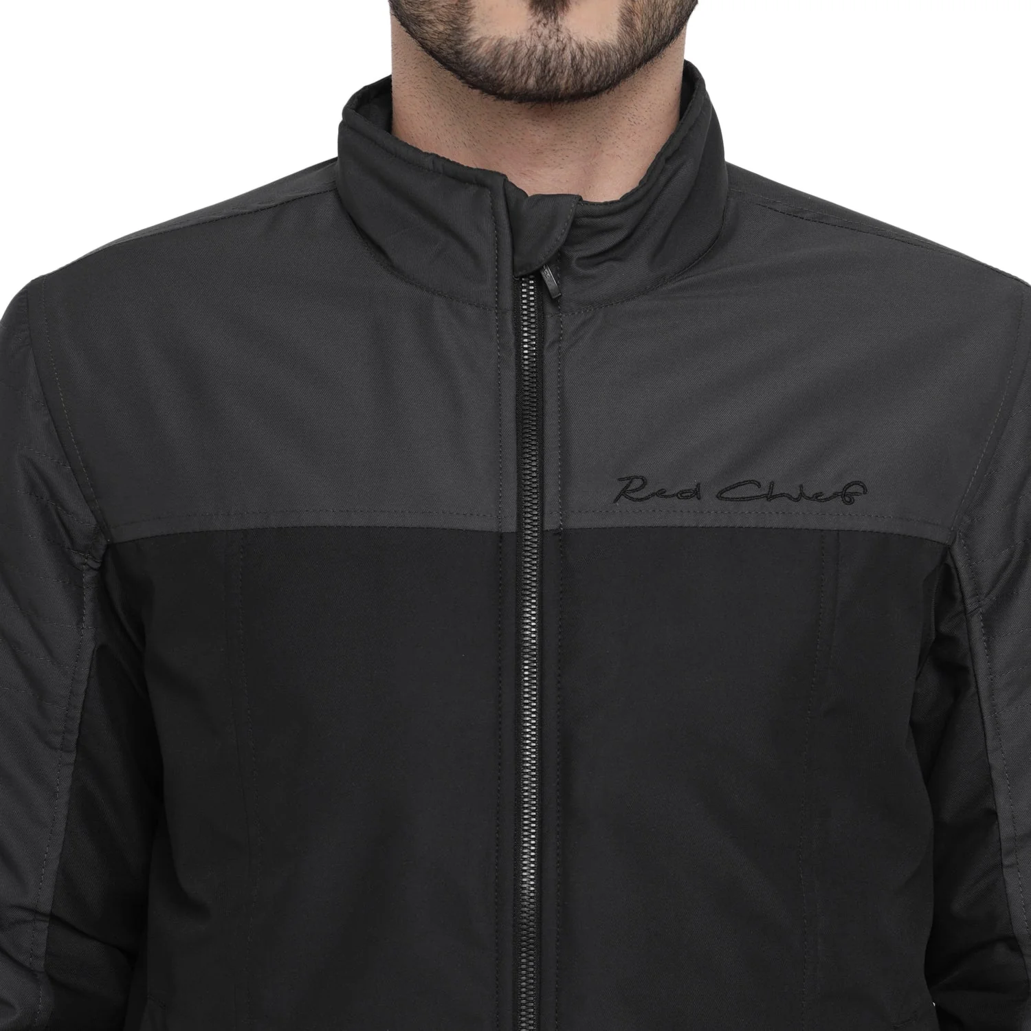 Red Chief Black Graphite Jacket for Men O8310058 G00993 - Image 11