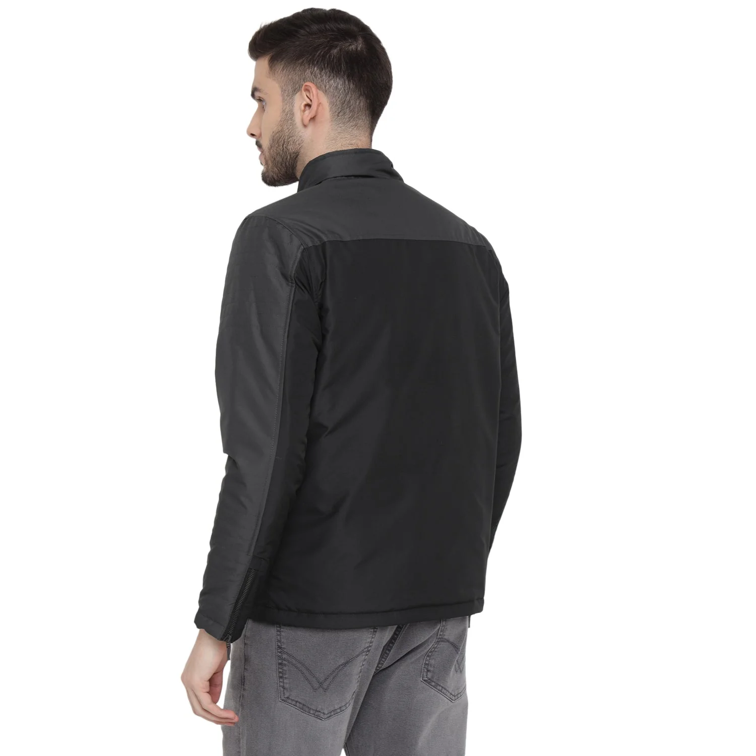 Red Chief Black Graphite Jacket for Men O8310058 G00993 - Image 4
