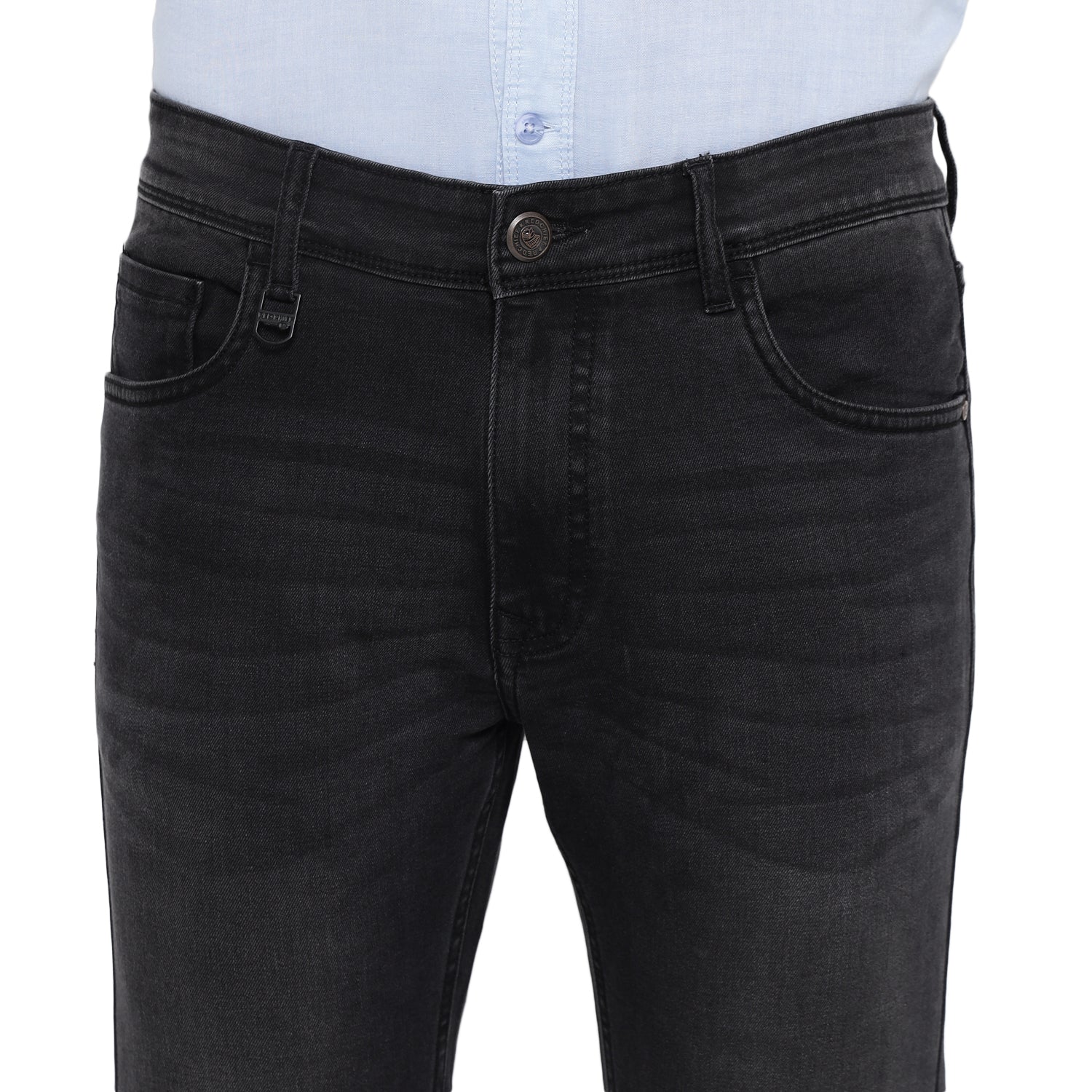 Red Chief Black Jeans for Men 8560441 001 - Image 3