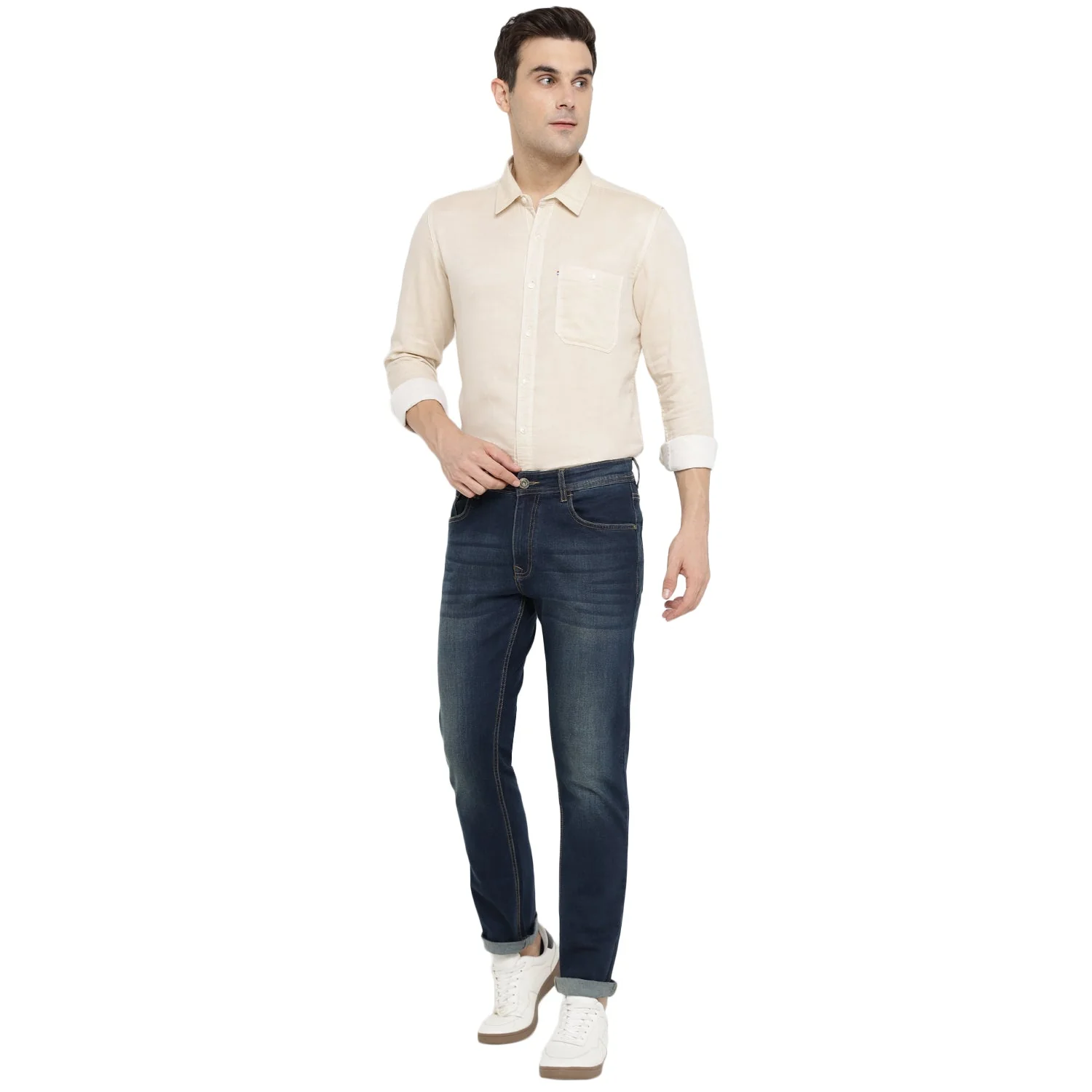 Red Chief Navy Jeans for Men 8560442 156 - Image 8