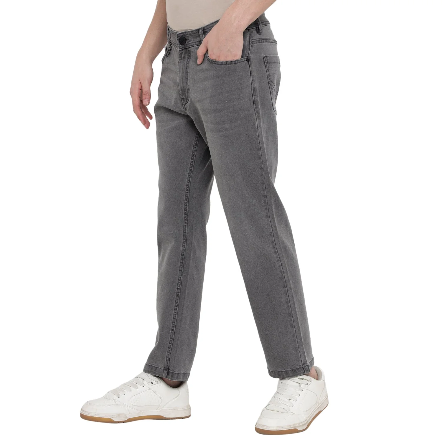 Red Chief Gray Jeans for Men 8560443 005 - Image 5