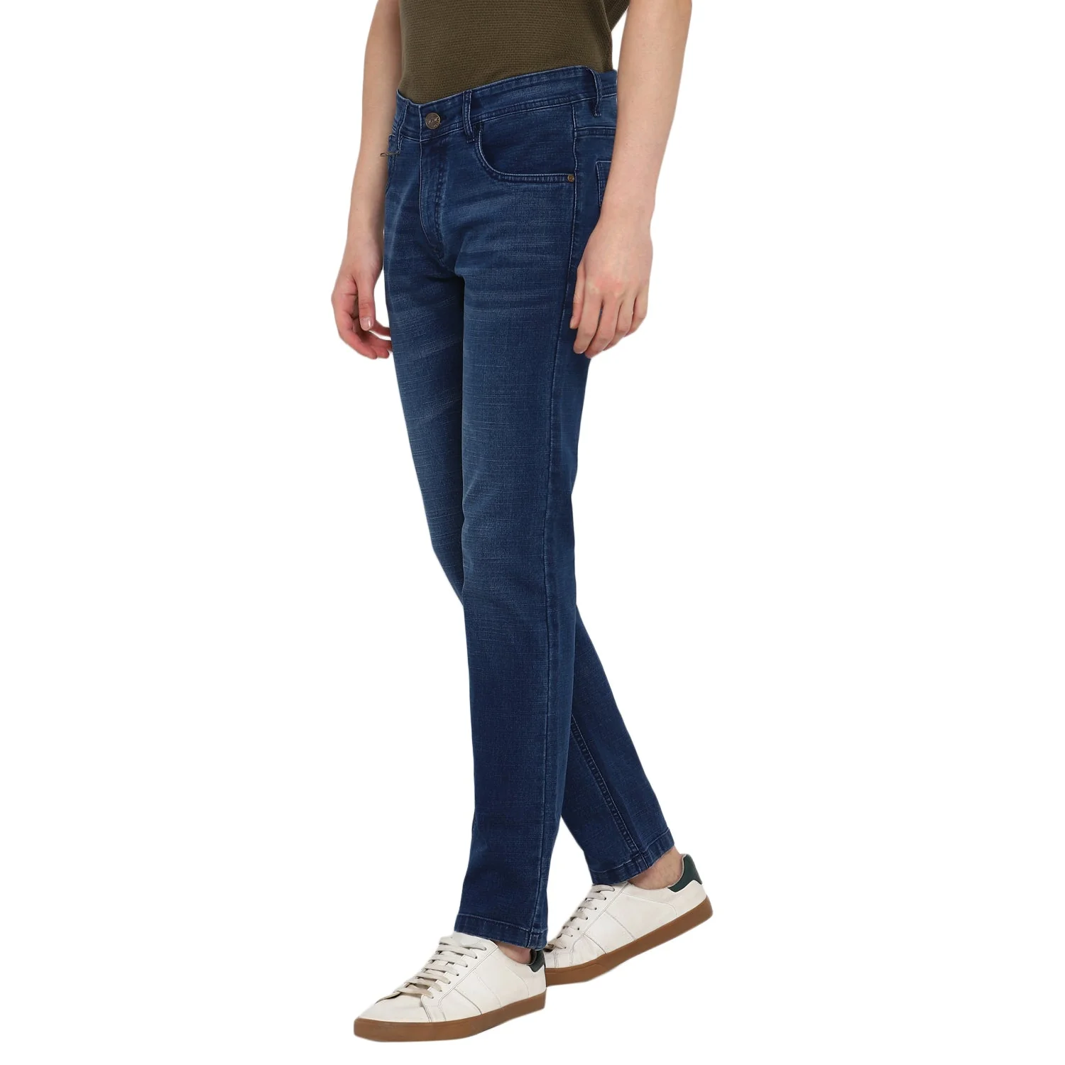 Red Chief Blue Solid Jeans for Men O-8560111 002 - Image 5