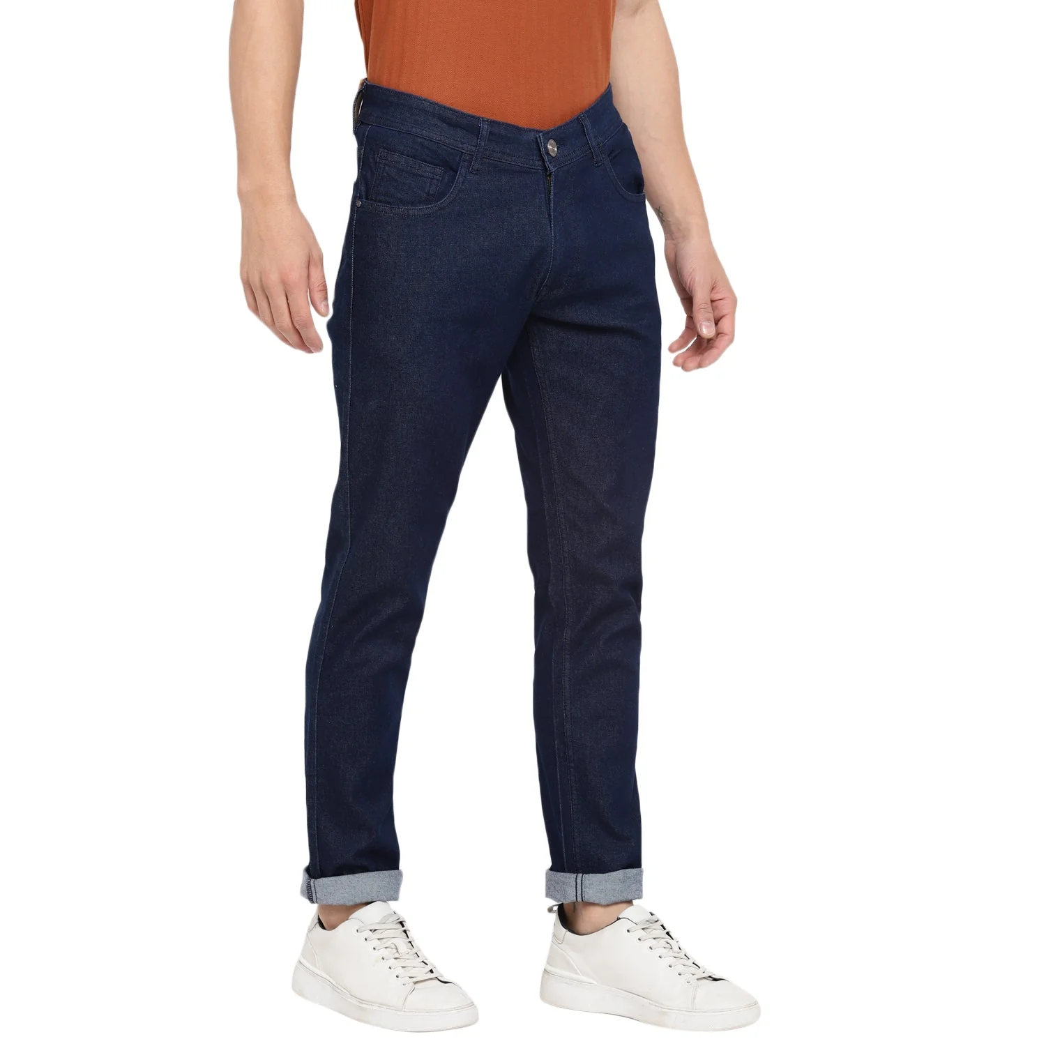 Red Chief Navy Jeans for Men O-8560117 156 - Image 6