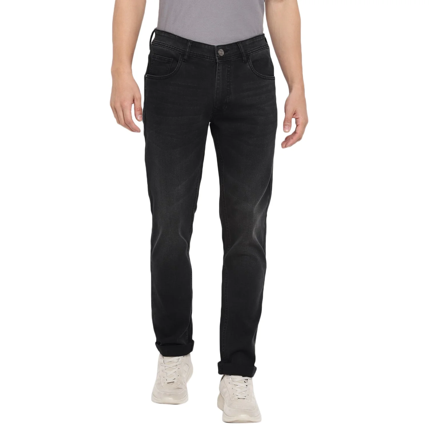 Red Chief Black Jeans for Men O-8560118 001