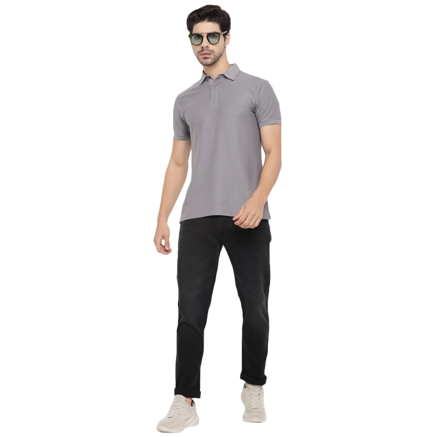 Red Chief Black Jeans for Men O-8560118 001 - Image 3