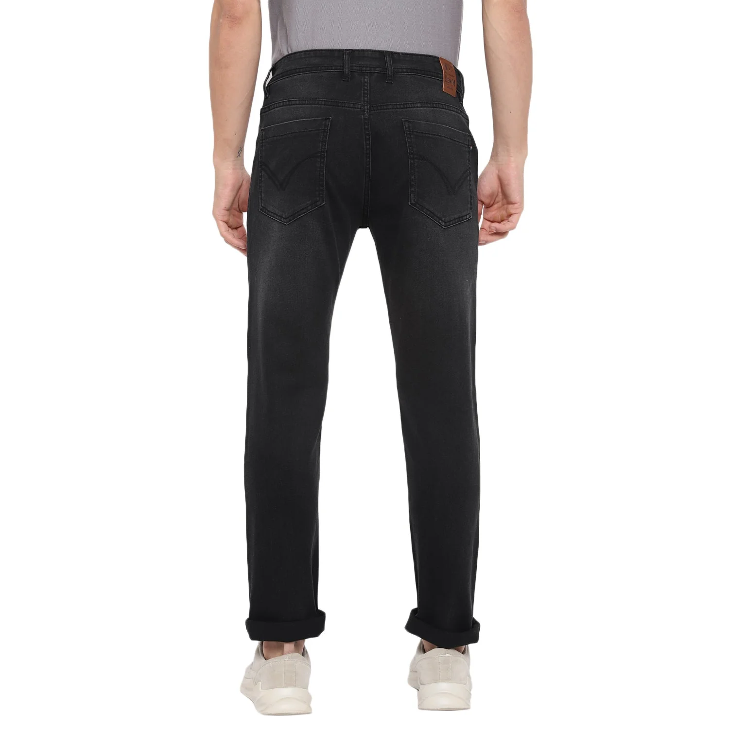 Red Chief Black Jeans for Men O-8560118 001 - Image 4