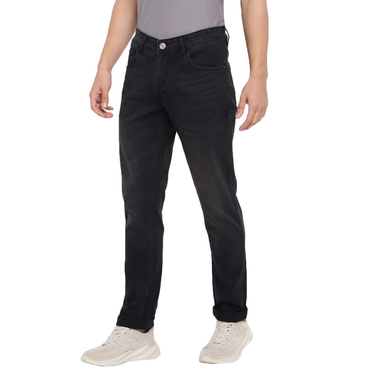 Red Chief Black Jeans for Men O-8560118 001 - Image 5