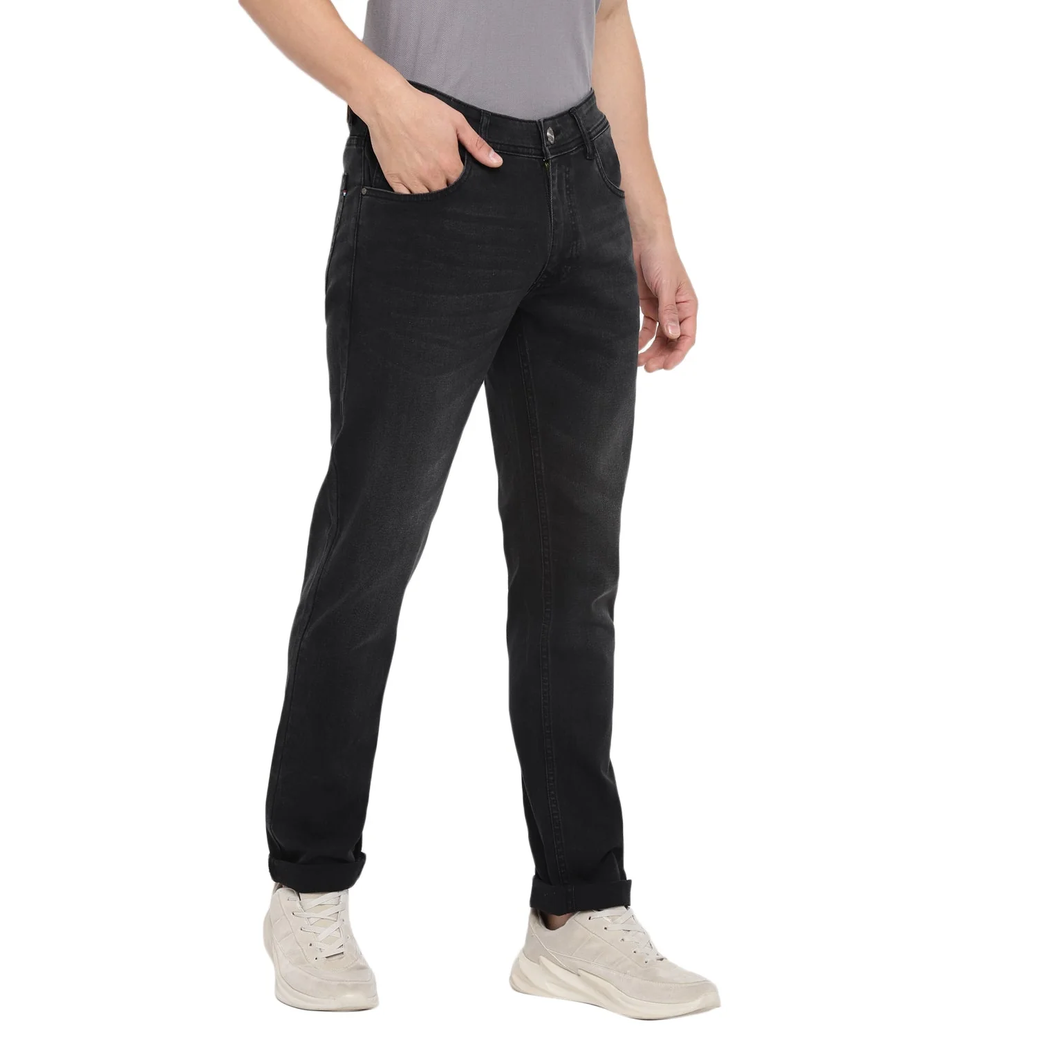 Red Chief Black Jeans for Men O-8560118 001 - Image 6