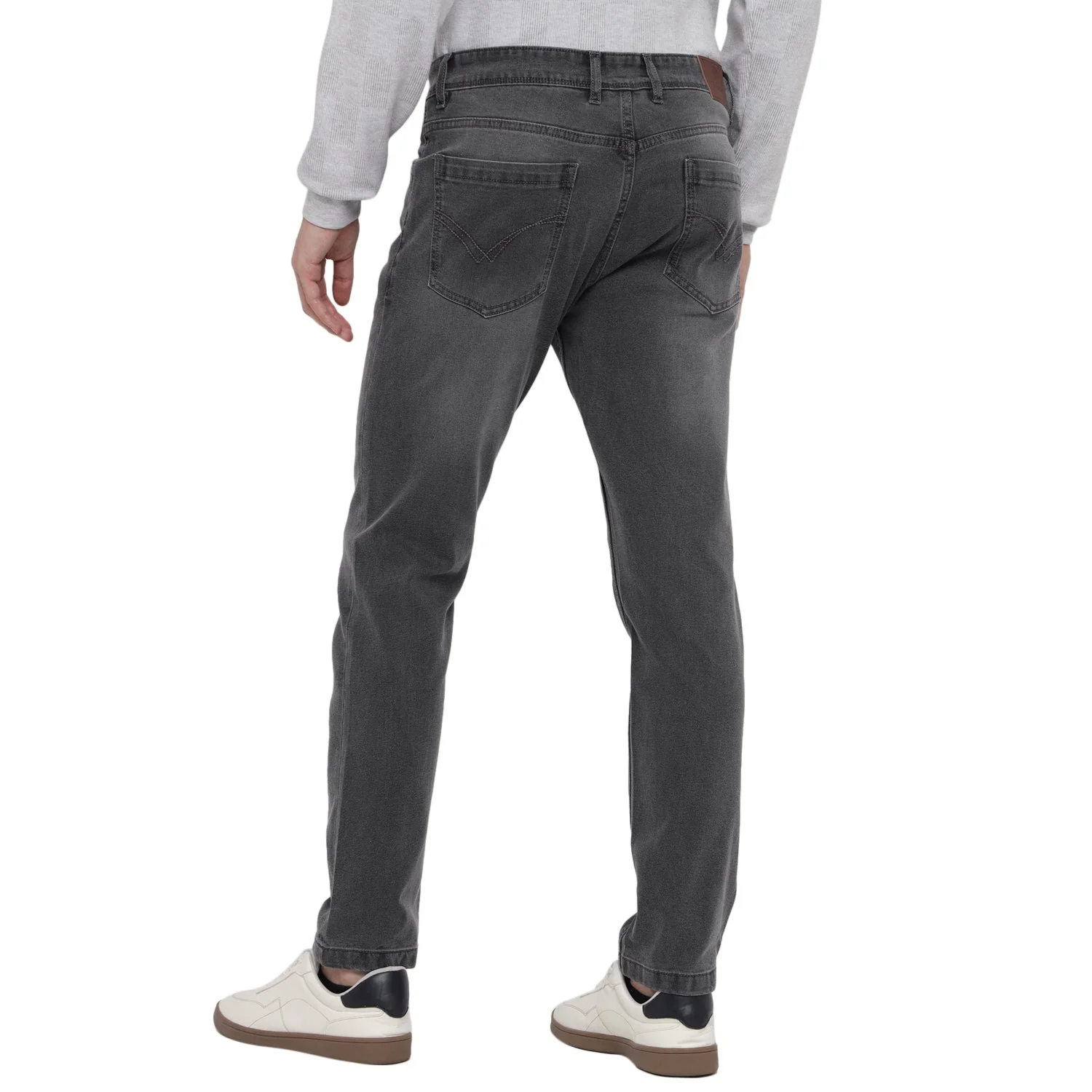 Red Chief Gray Jeans for Men O-8560132 005 - Image 4