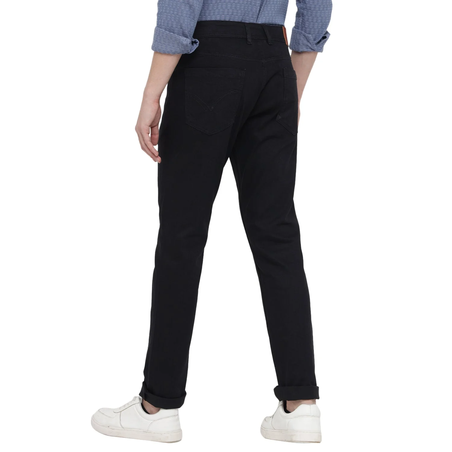 Red Chief Black Jeans for Men O-8560133 001 - Image 3