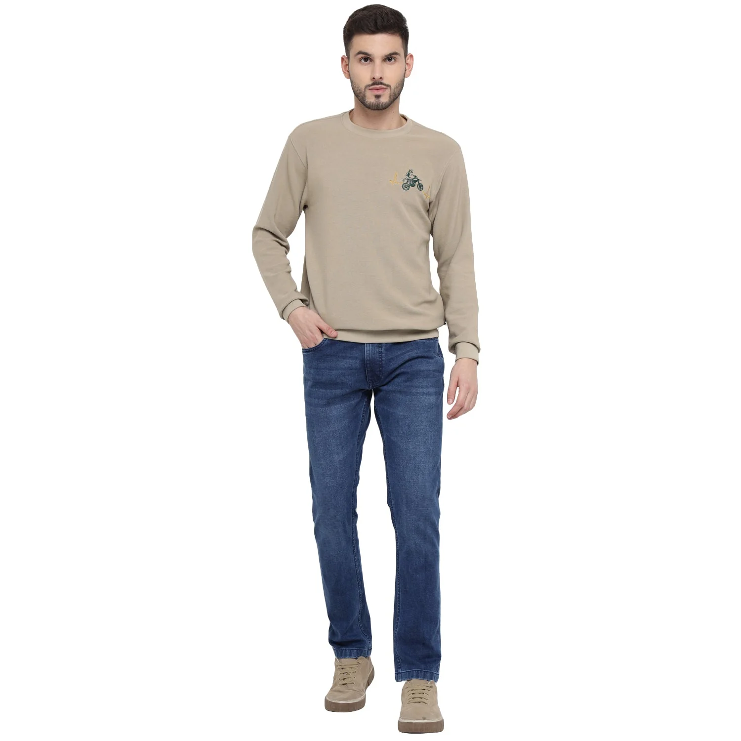 Red Chief Blue Jeans for Men O-8560140 002 - Image 3