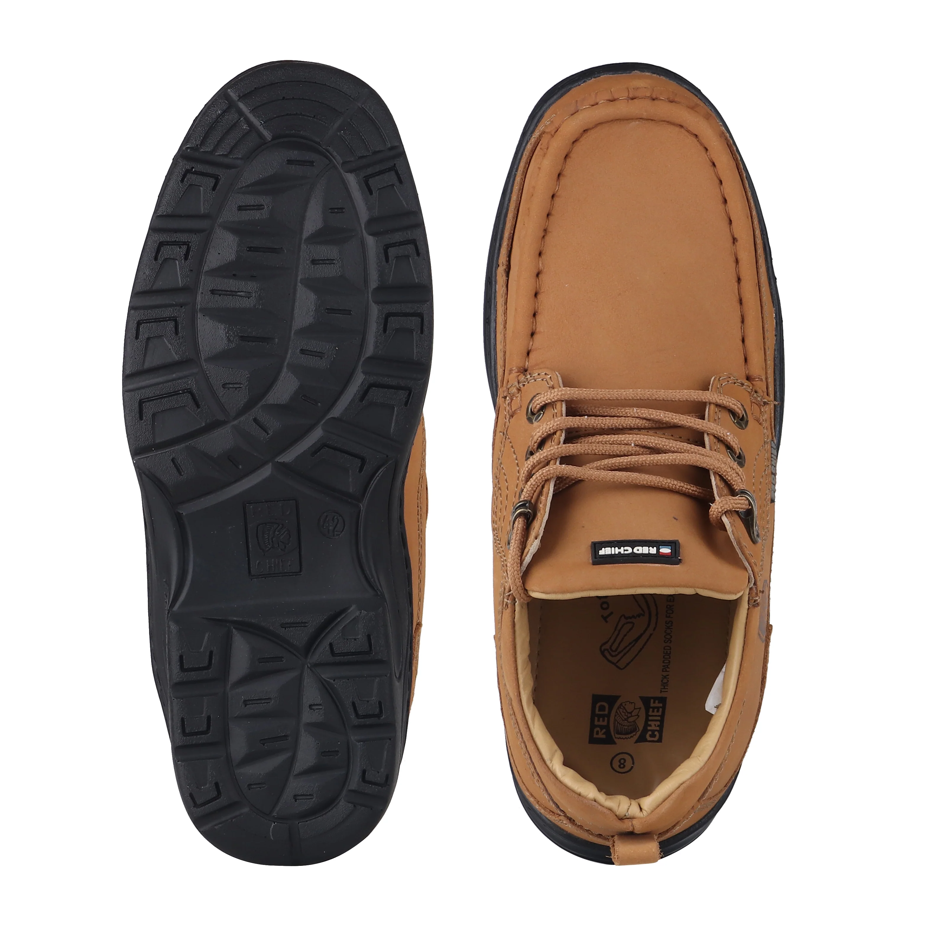 Red Chief Genuine Leather Low Ankle Lace Up Casual Fit Shoes For Men |RC1211 022 - Image 10