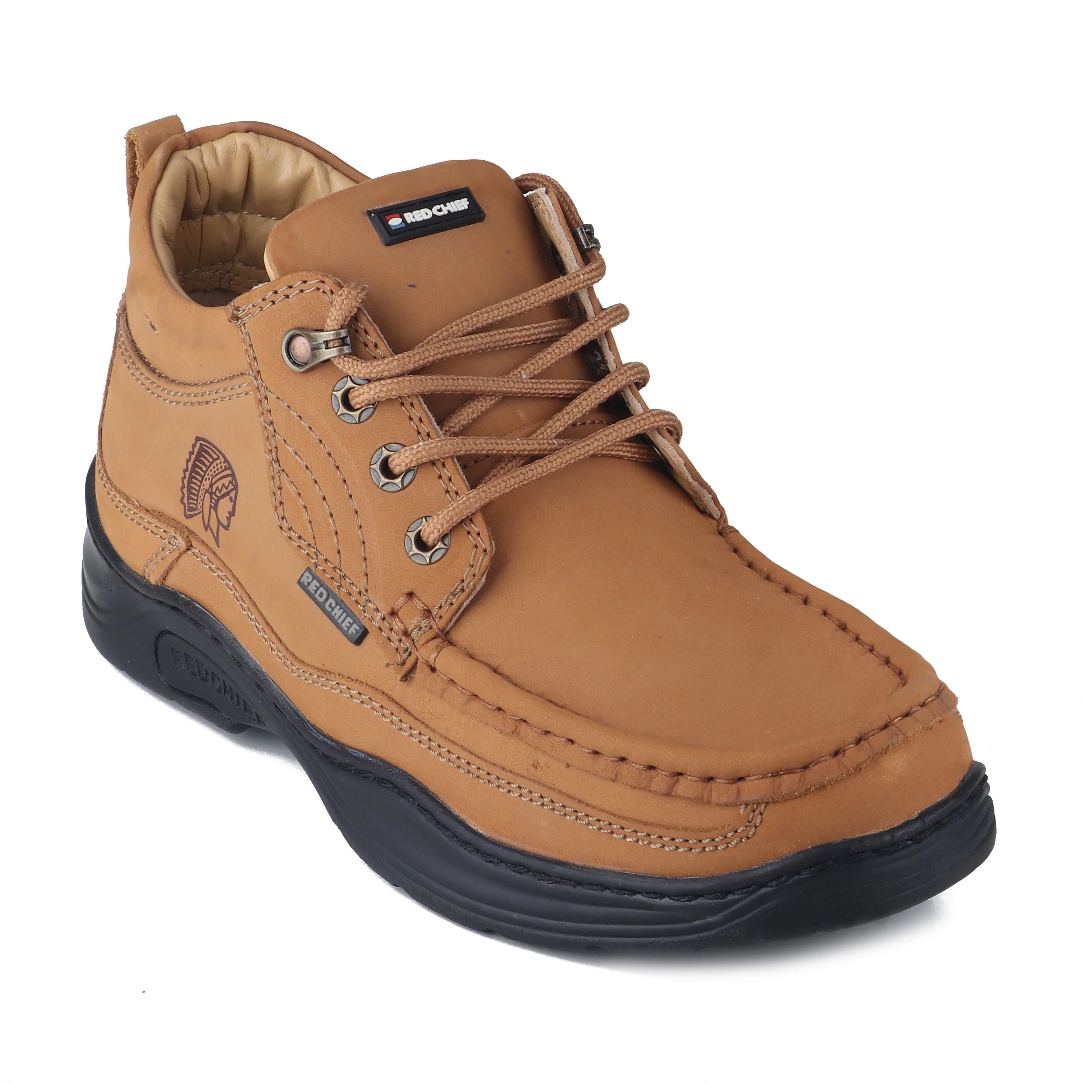 Red Chief Genuine Leather Low Ankle Lace Up Casual Fit Shoes For Men |RC1211 022 - Image 3