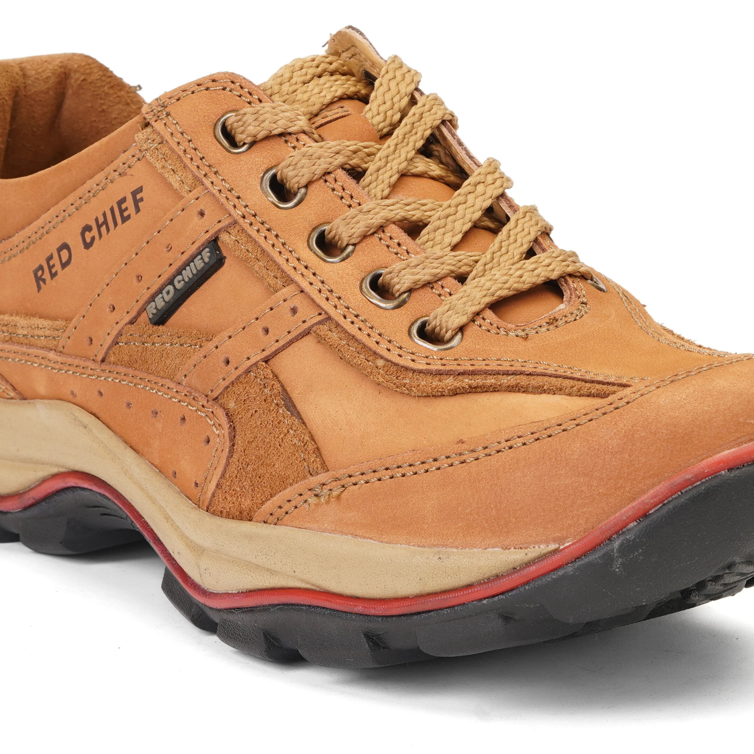 Red Chief Genuine Leather Low Ankle Lace Up Casual Fit Shoes For Men |RC2020 022 - Image 5