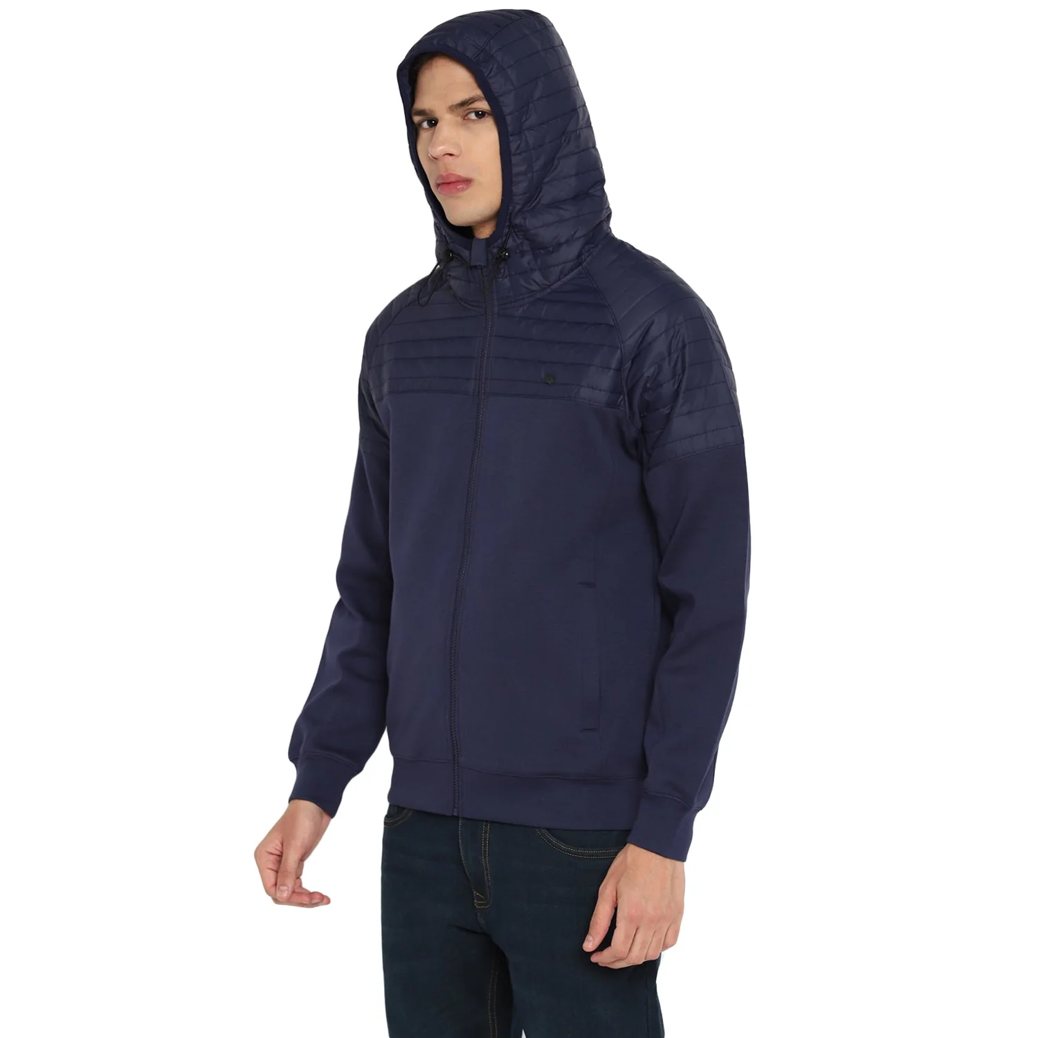 Red Chief Navy Solid Sweatshirt for Men 8310171 156 - Image 5