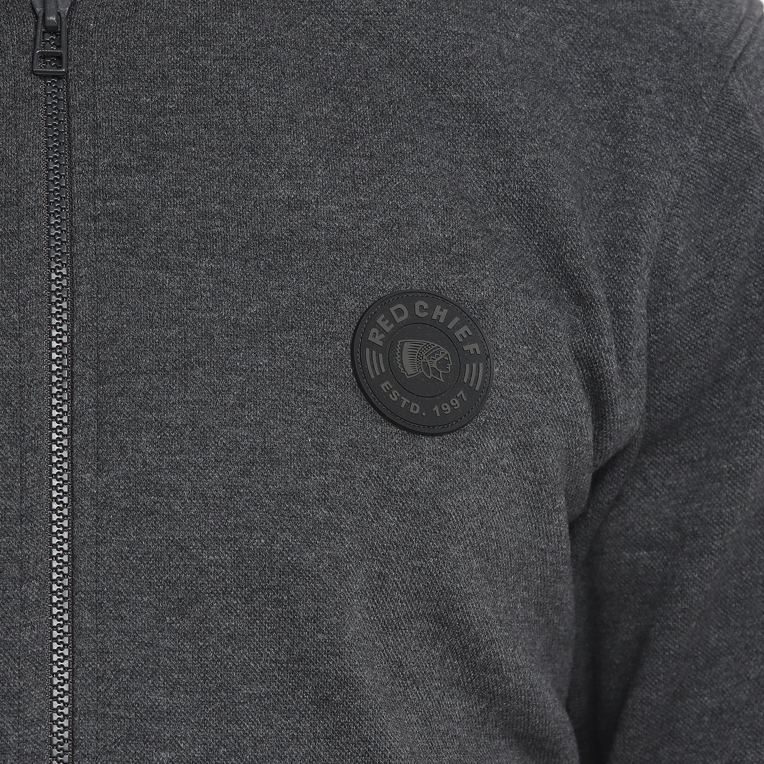 Red Chief Dark Gray Texture Sweatshirt for Men 8310183 993 - Image 6