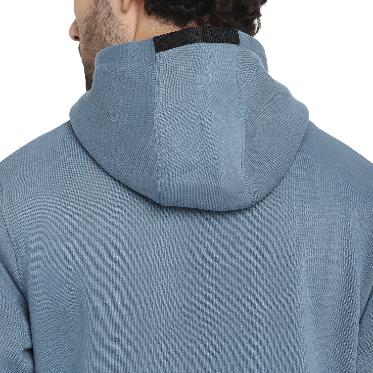 Red Chief Light Blue Solid Sweatshirt for Men 8310187 081 - Image 8