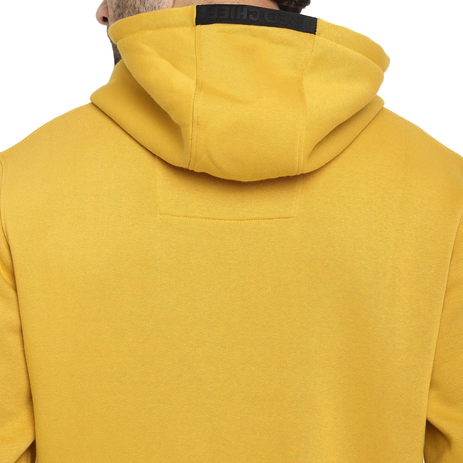 Red Chief Mustard Solid Sweatshirt for Men 8310187 426 - Image 8