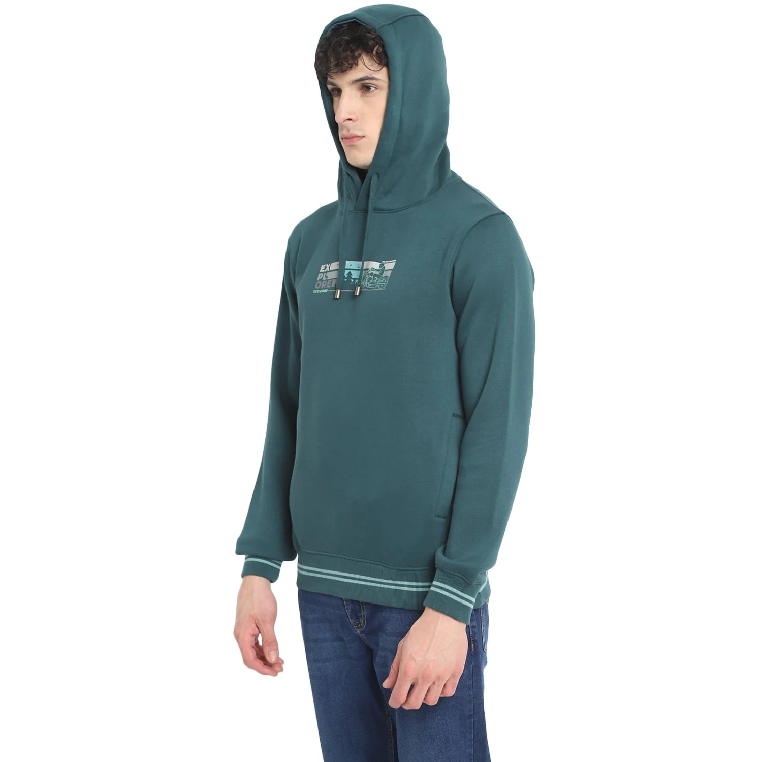 Red Chief Teal Green Sweatshirt for Men 8310188 G00438 - Image 5